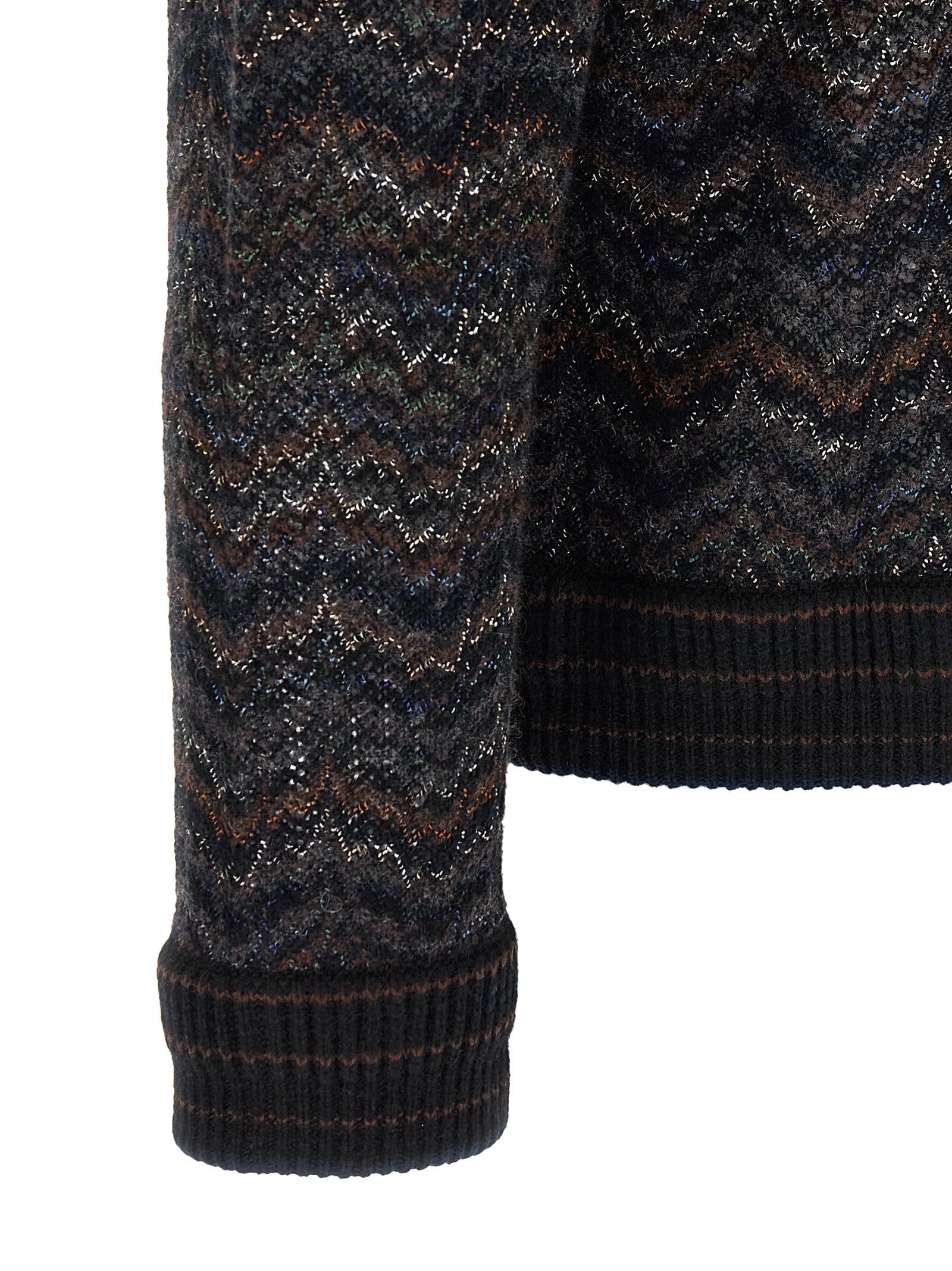 Missoni Mehrfarbige Kaschmir-Strickjacke