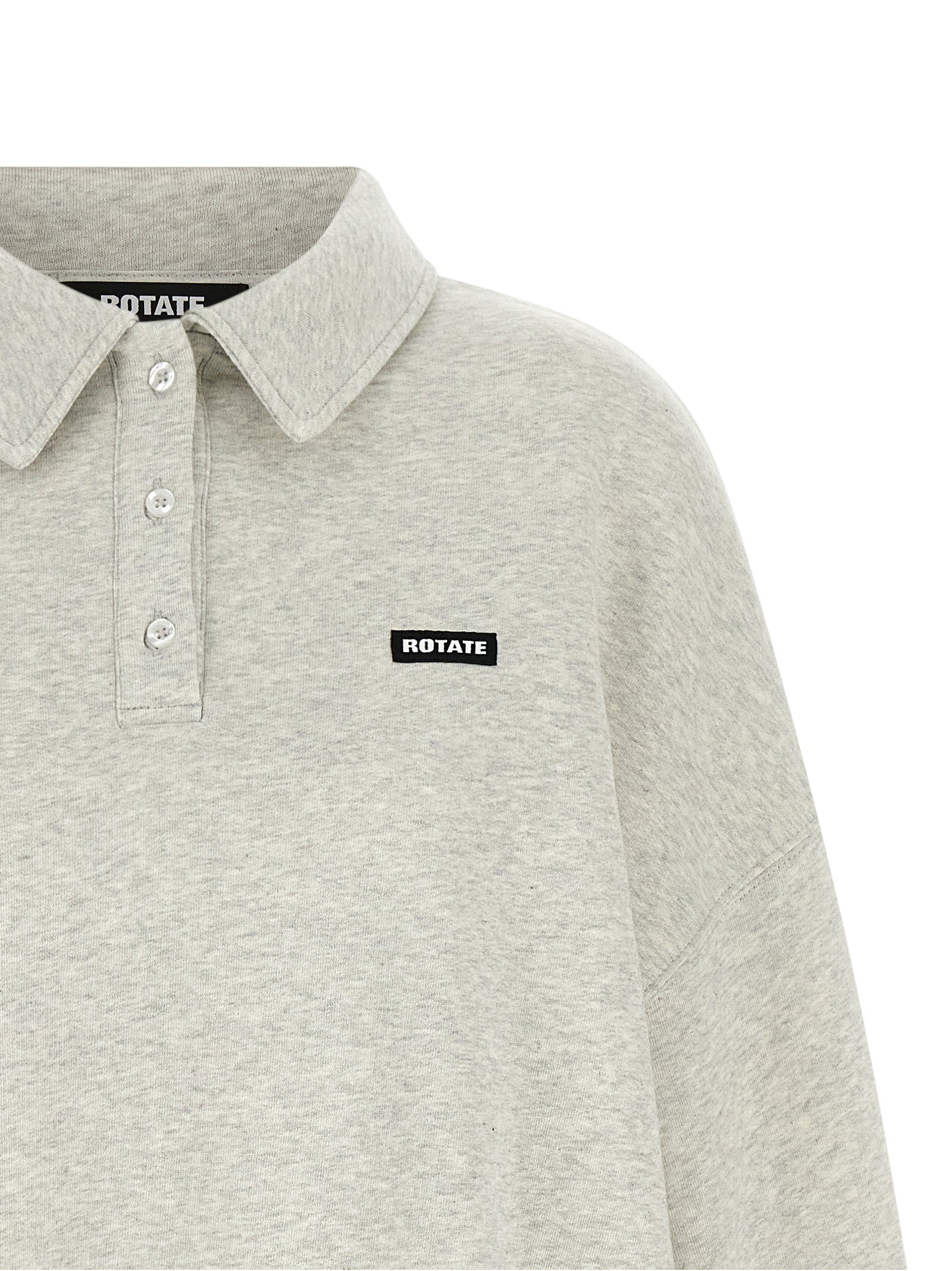ROTATE BIRGER CHRISTENSEN Cardigan aus weißer Bio-Baumwolle