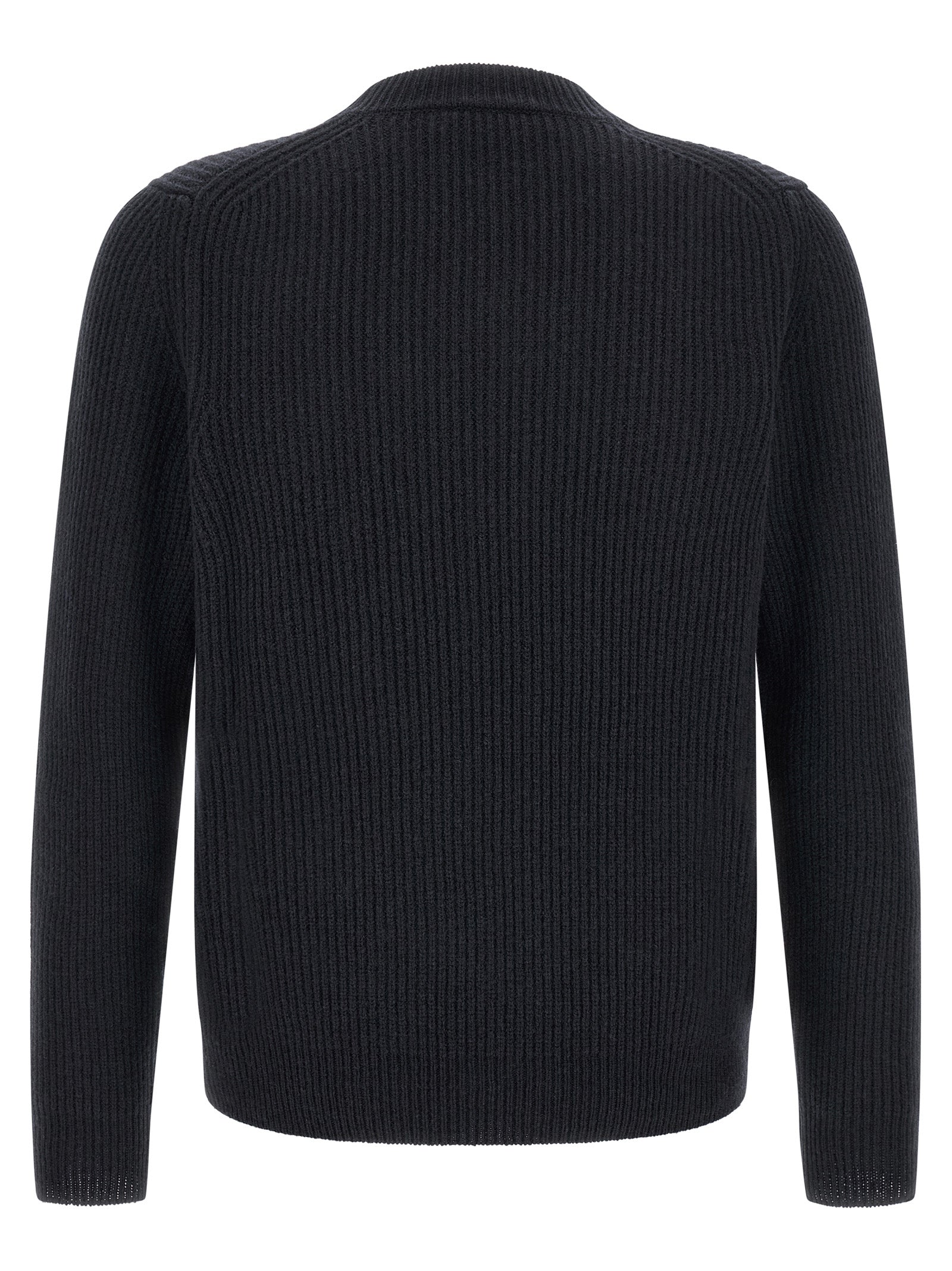 ZANONE Blauer Cardigan aus Schurwolle