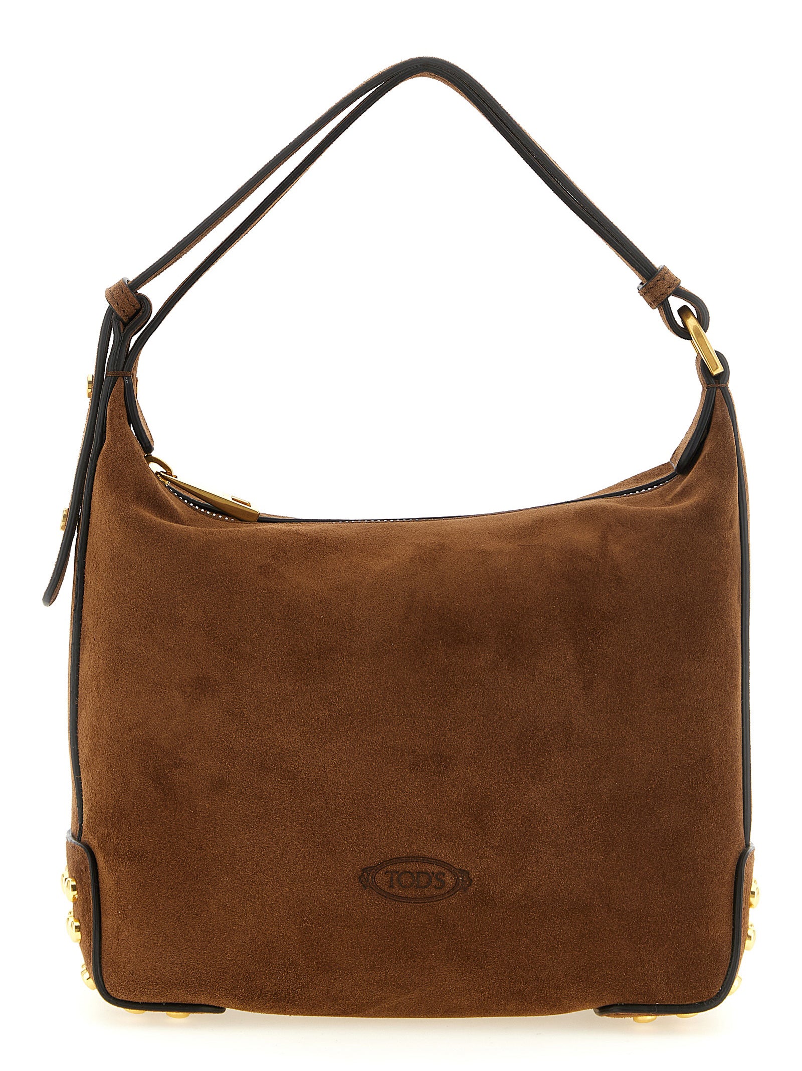 Tod's Braunes Kalbsleder Damen Crossbody Tasche