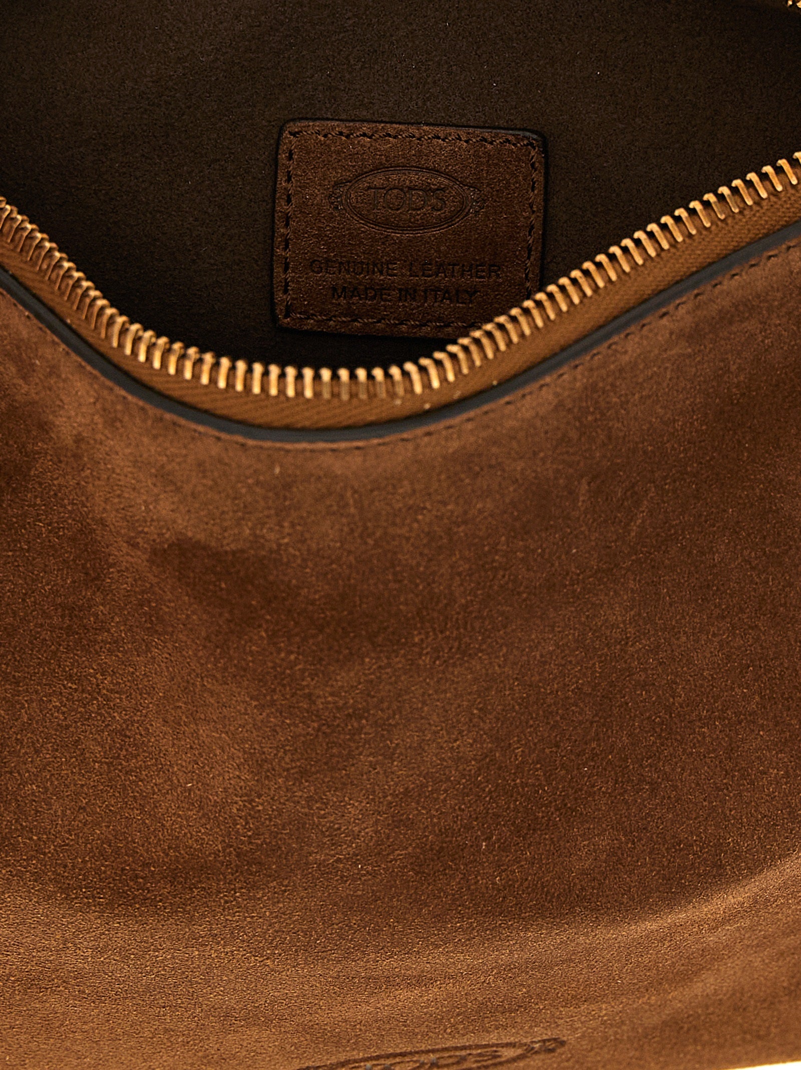 Tod's Braunes Kalbsleder Damen Crossbody Tasche