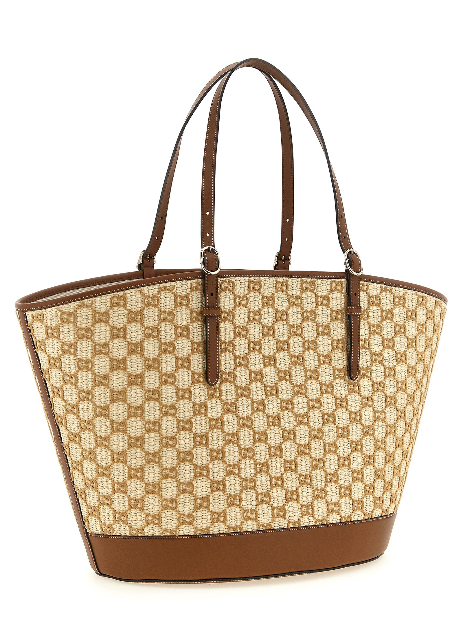 Gucci Braune Baumwolltasche