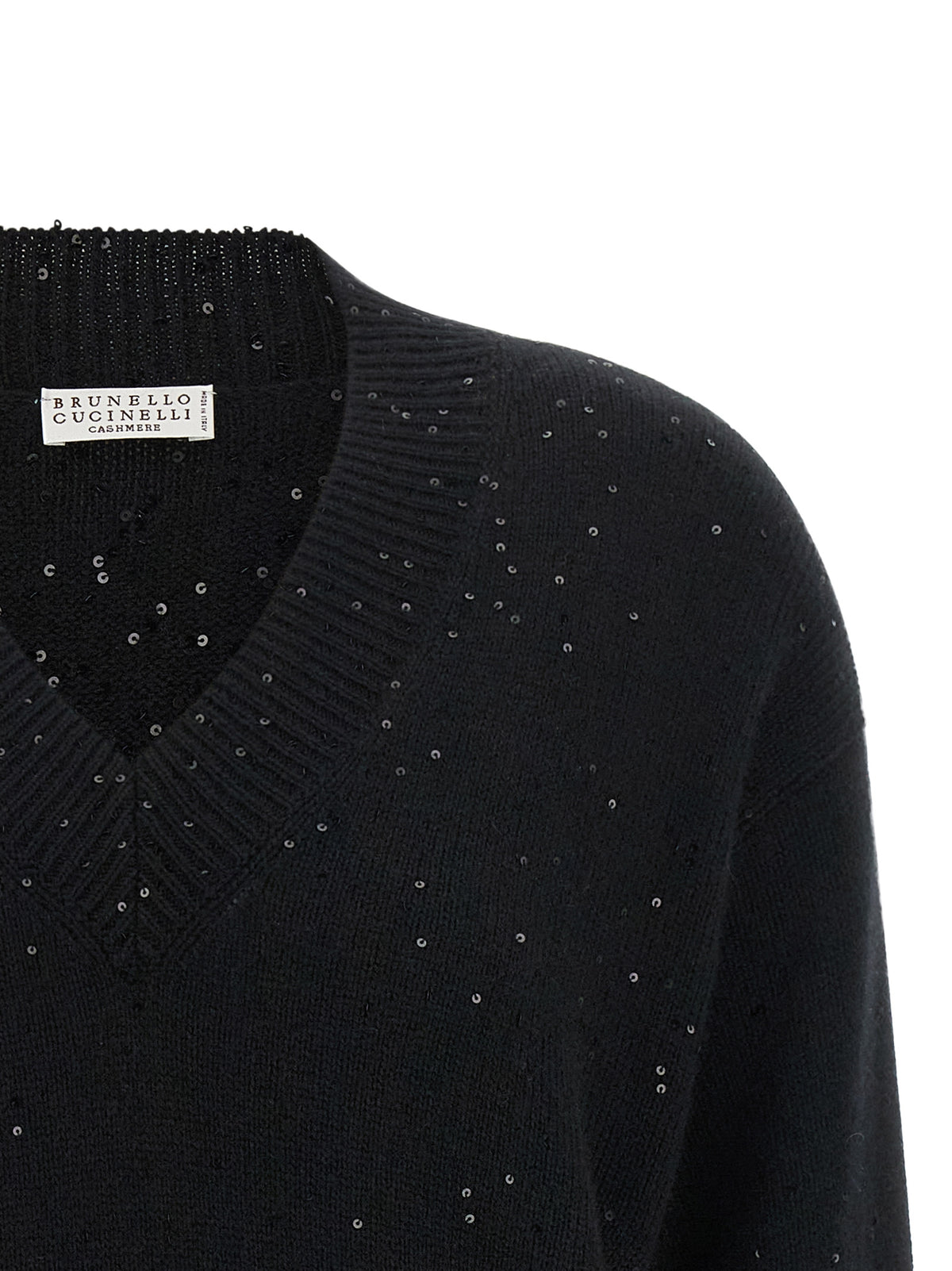 Brunello Cucinelli Schwarzer Kaschmir-Cardigan
