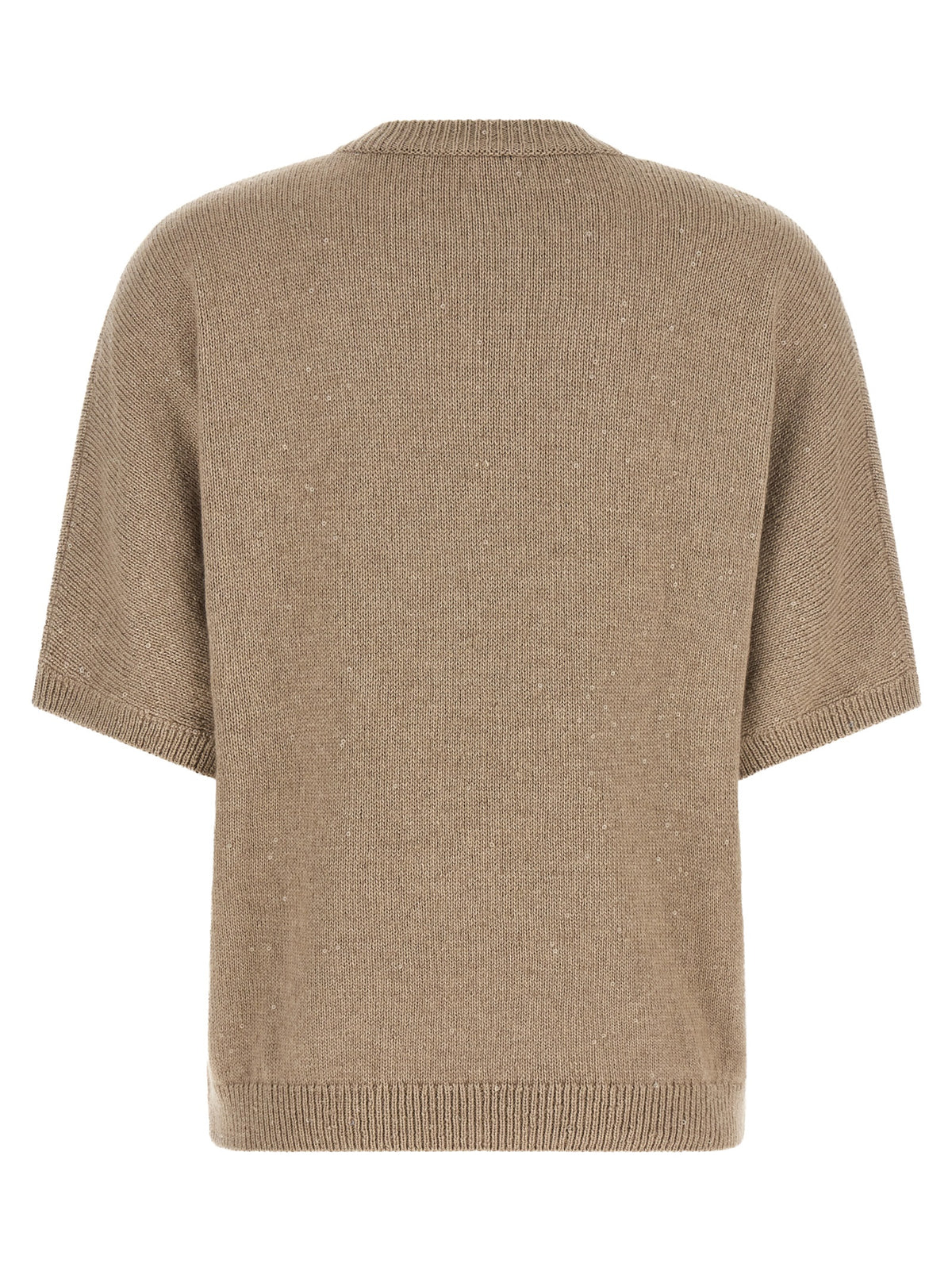 Brunello Cucinelli Beige Cashmere Cardigan
