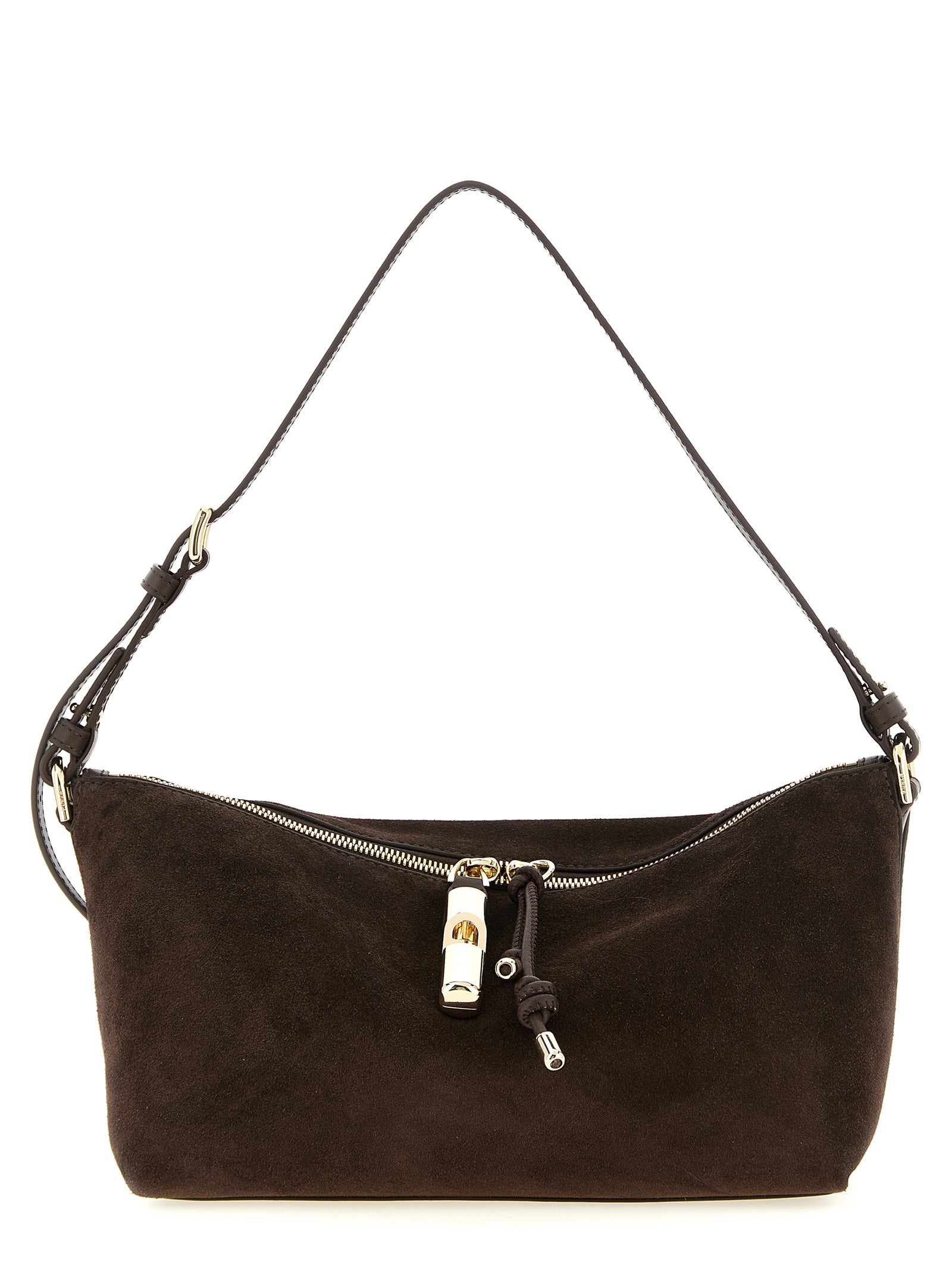 Furla Braunes Kalbsleder Damen Crossbody Tasche