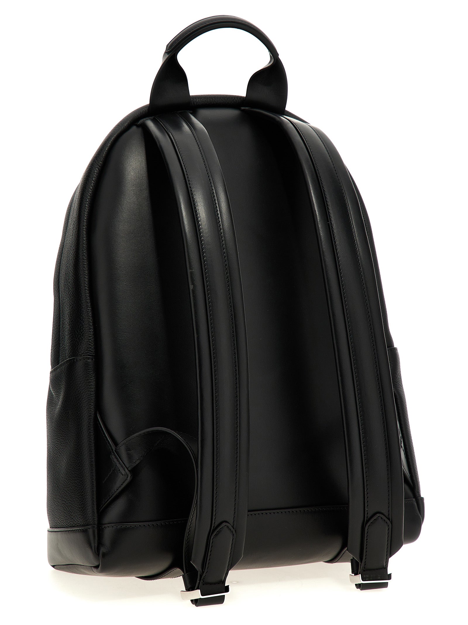 Tom Ford Rucksack aus schwarzem Kalbsleder