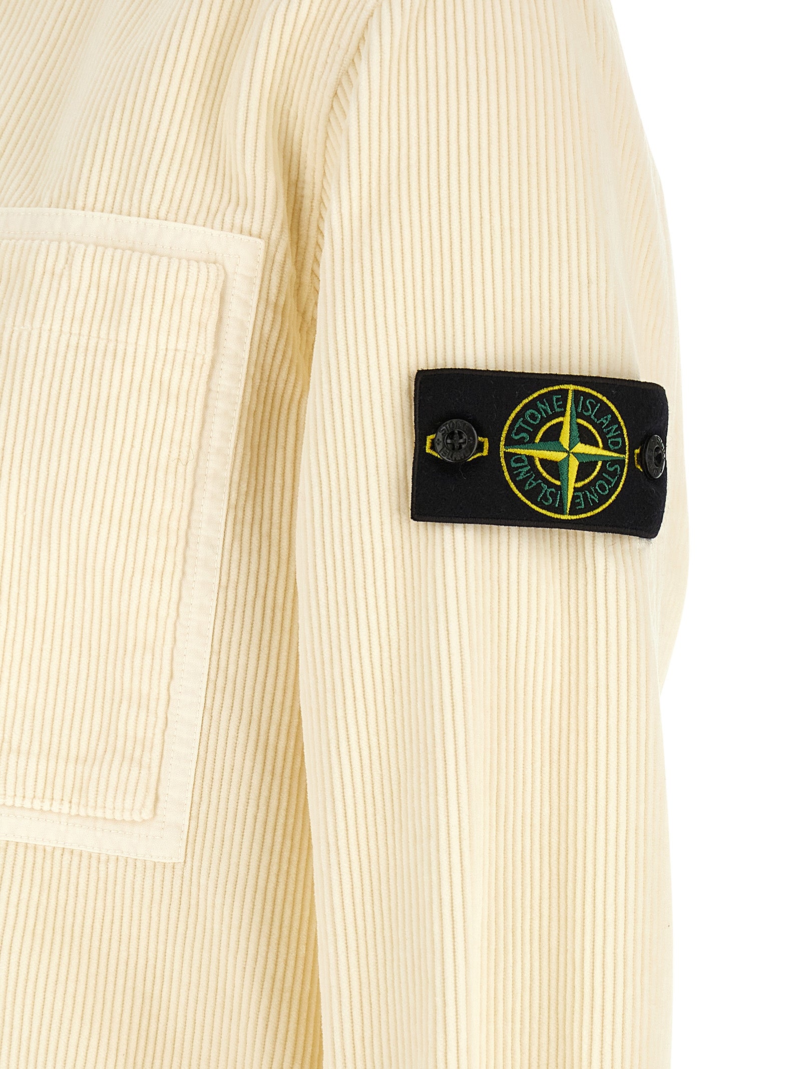 Stone Island Weiße Baumwollbluse