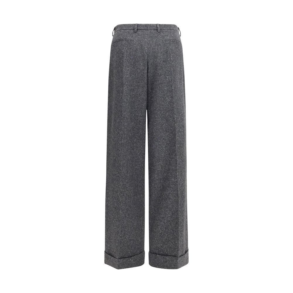 Valentino Garavani Graue Hose aus Wolle Oves Aries