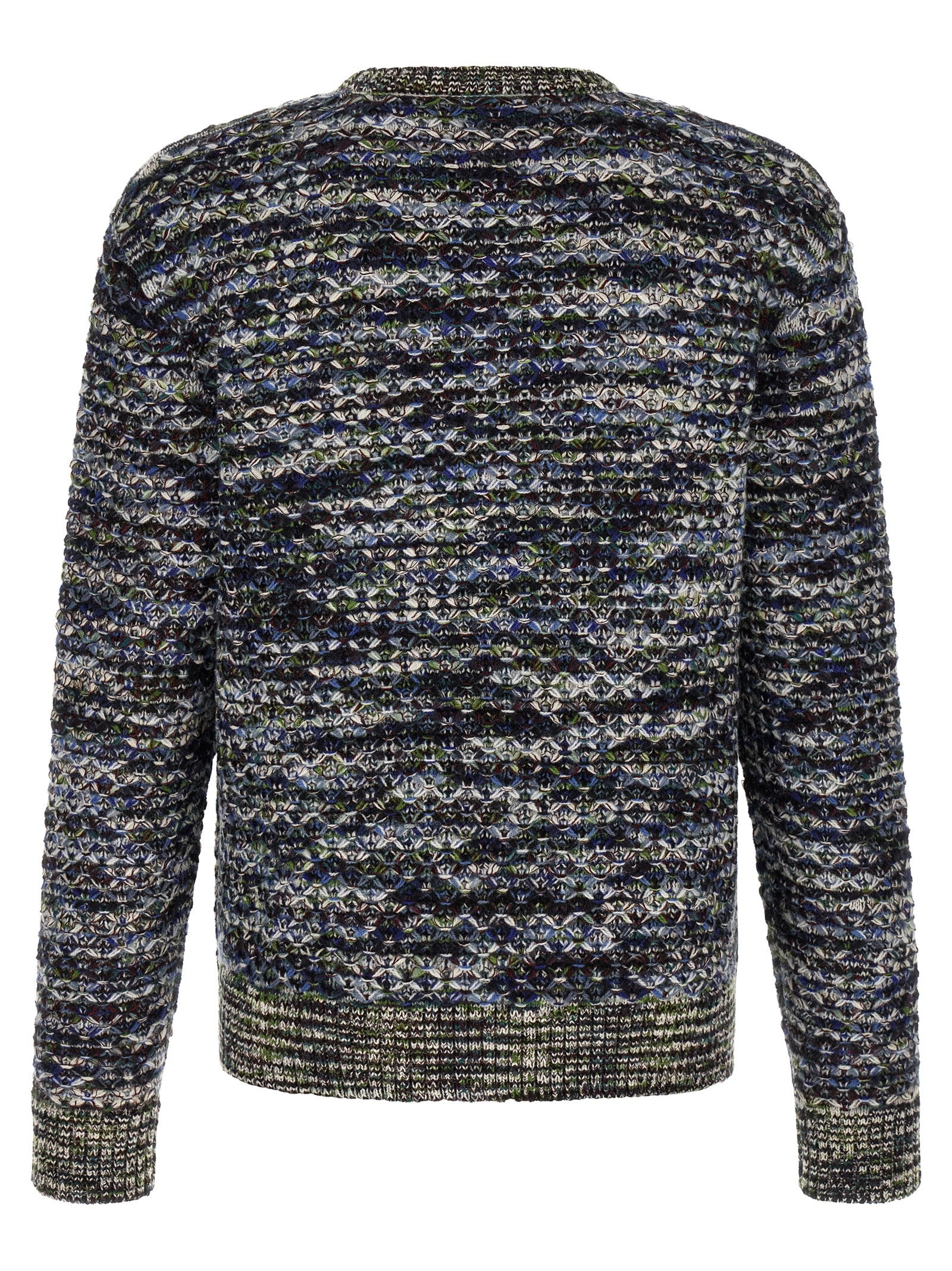 Missoni Mehrfarbige Wollstrickjacke