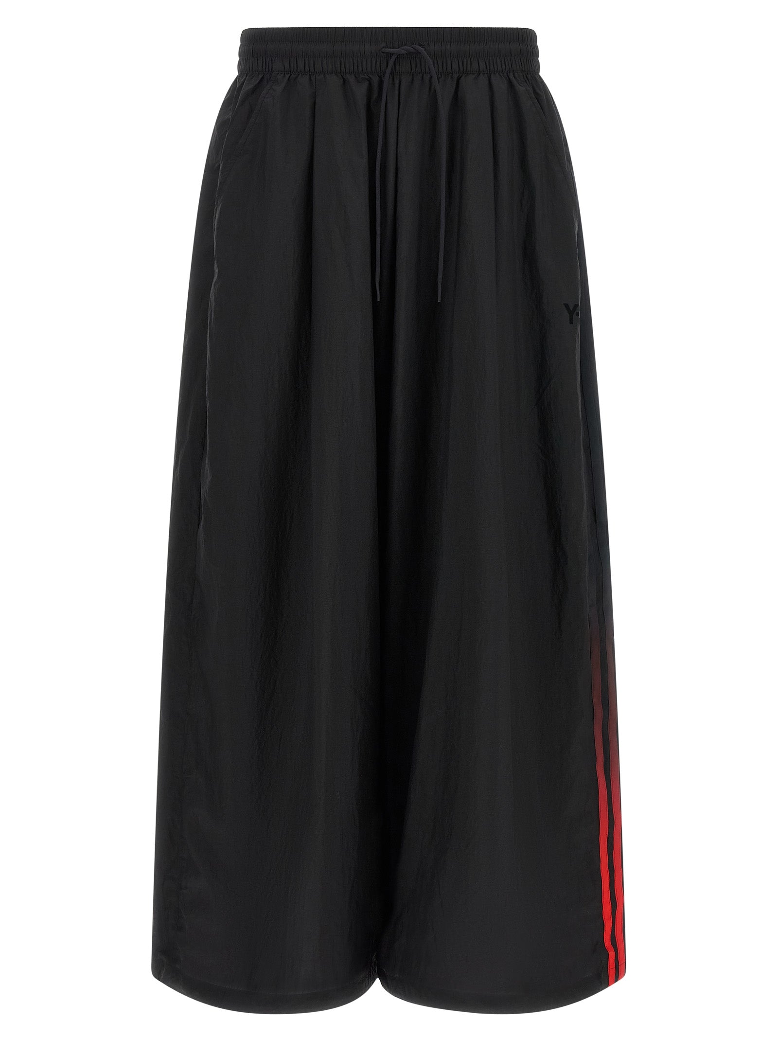 Y-3 Schwarze Polyamid-Sporthose
