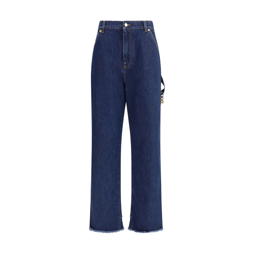 Darkpark Blaue Baumwolljeans Denim