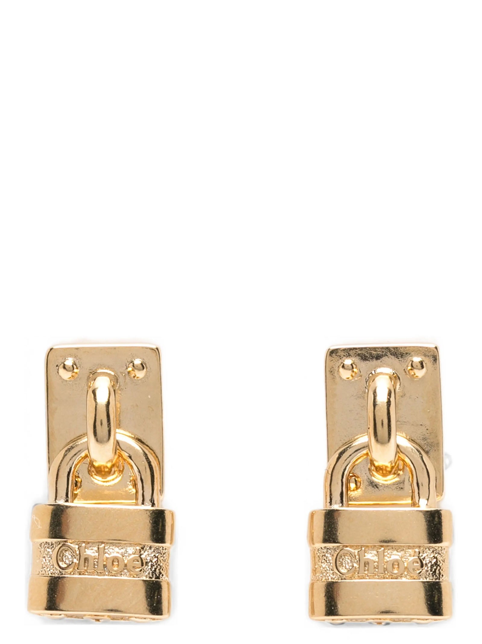 Chloé Ohrringe aus Goldmessing
