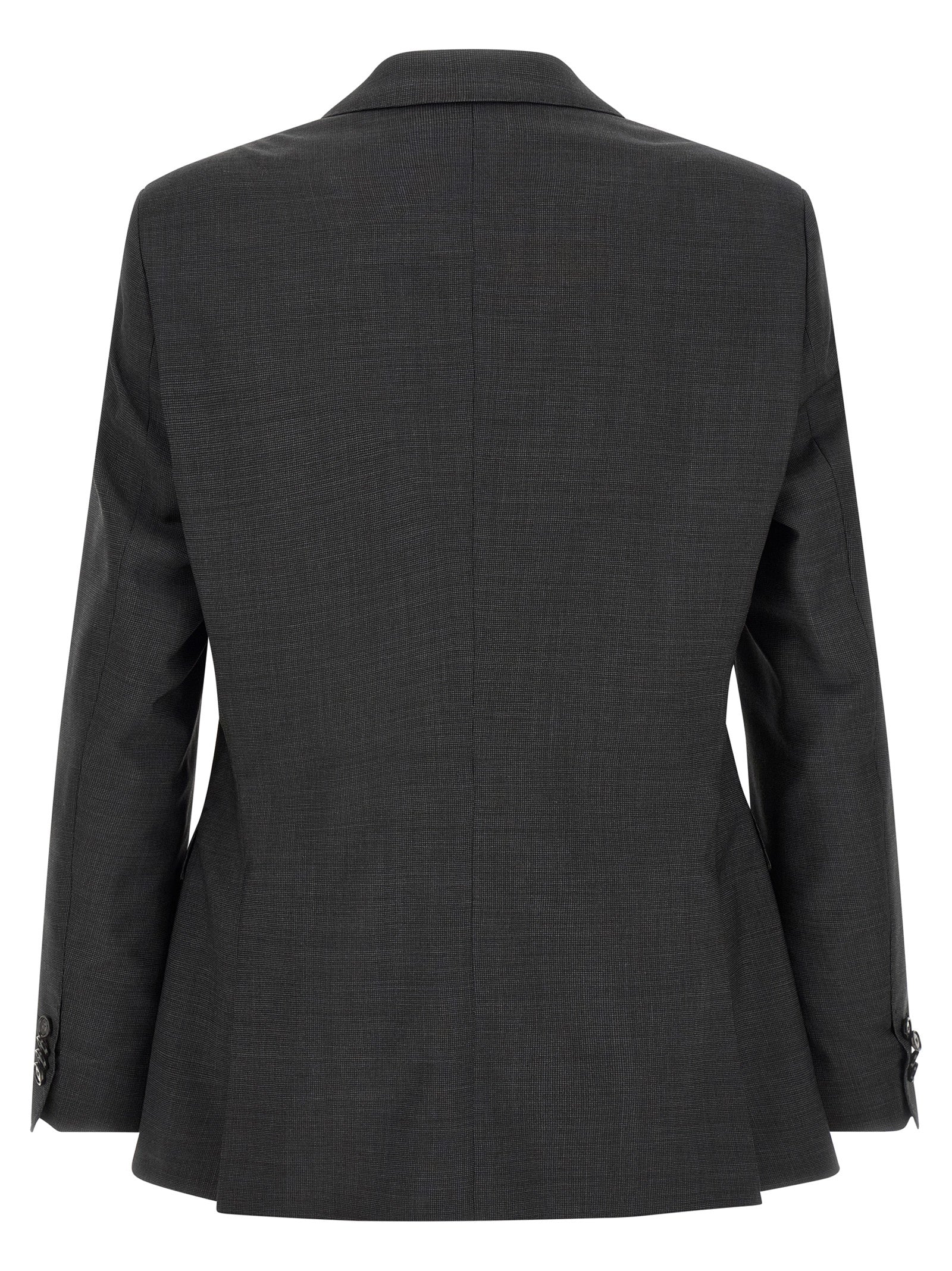 Hugo Boss Grauer Zweiteiler aus reiner Schurwolle