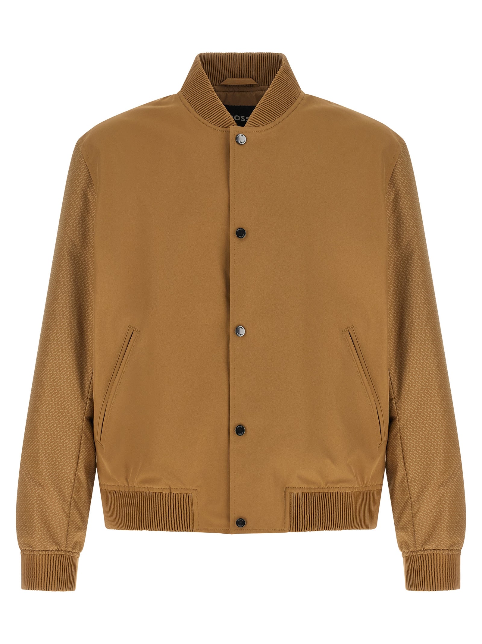Hugo Boss Beige Polyester Bomber