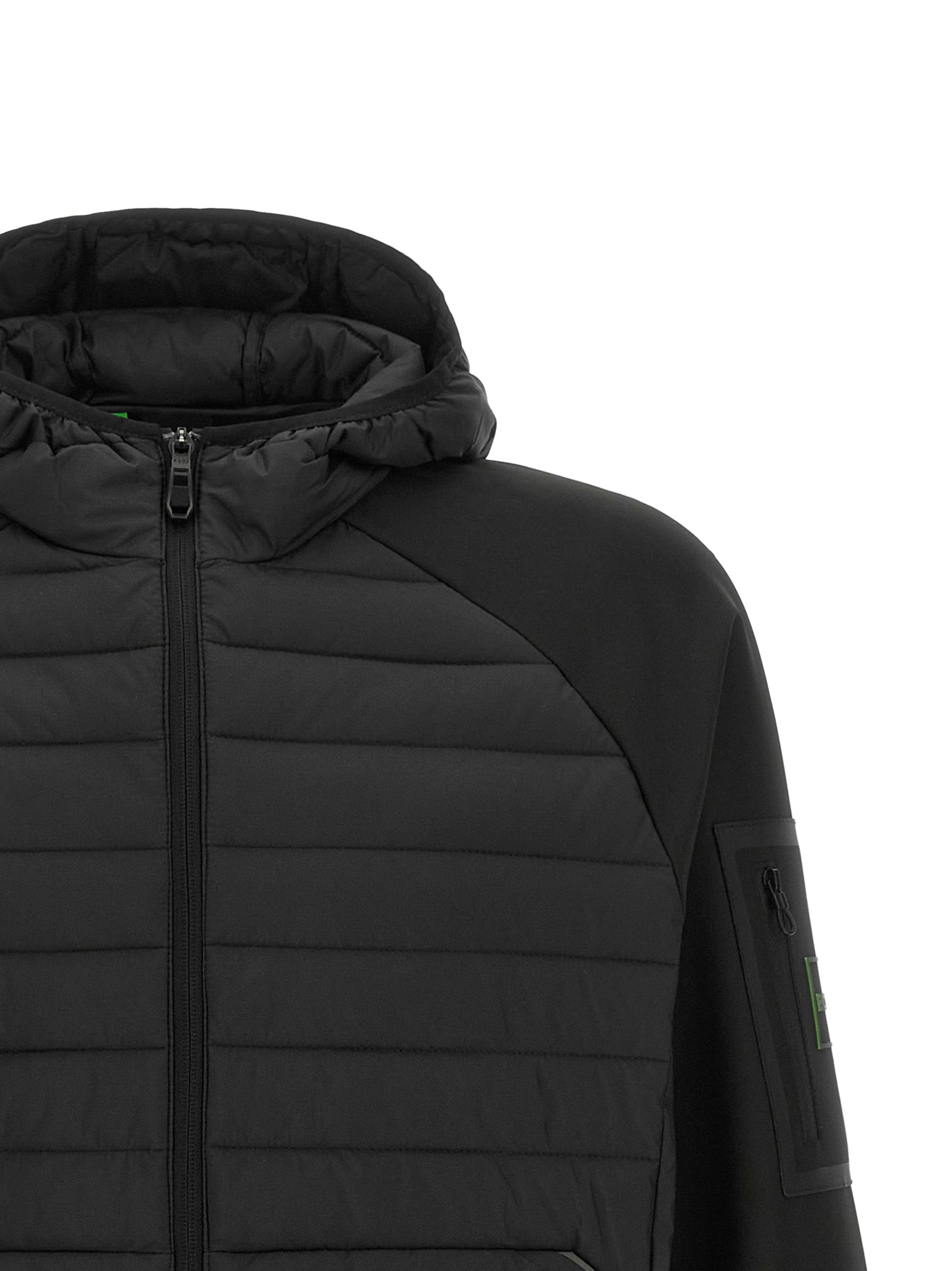 Hugo Boss Schwarzes Sweatshirt aus Gummi