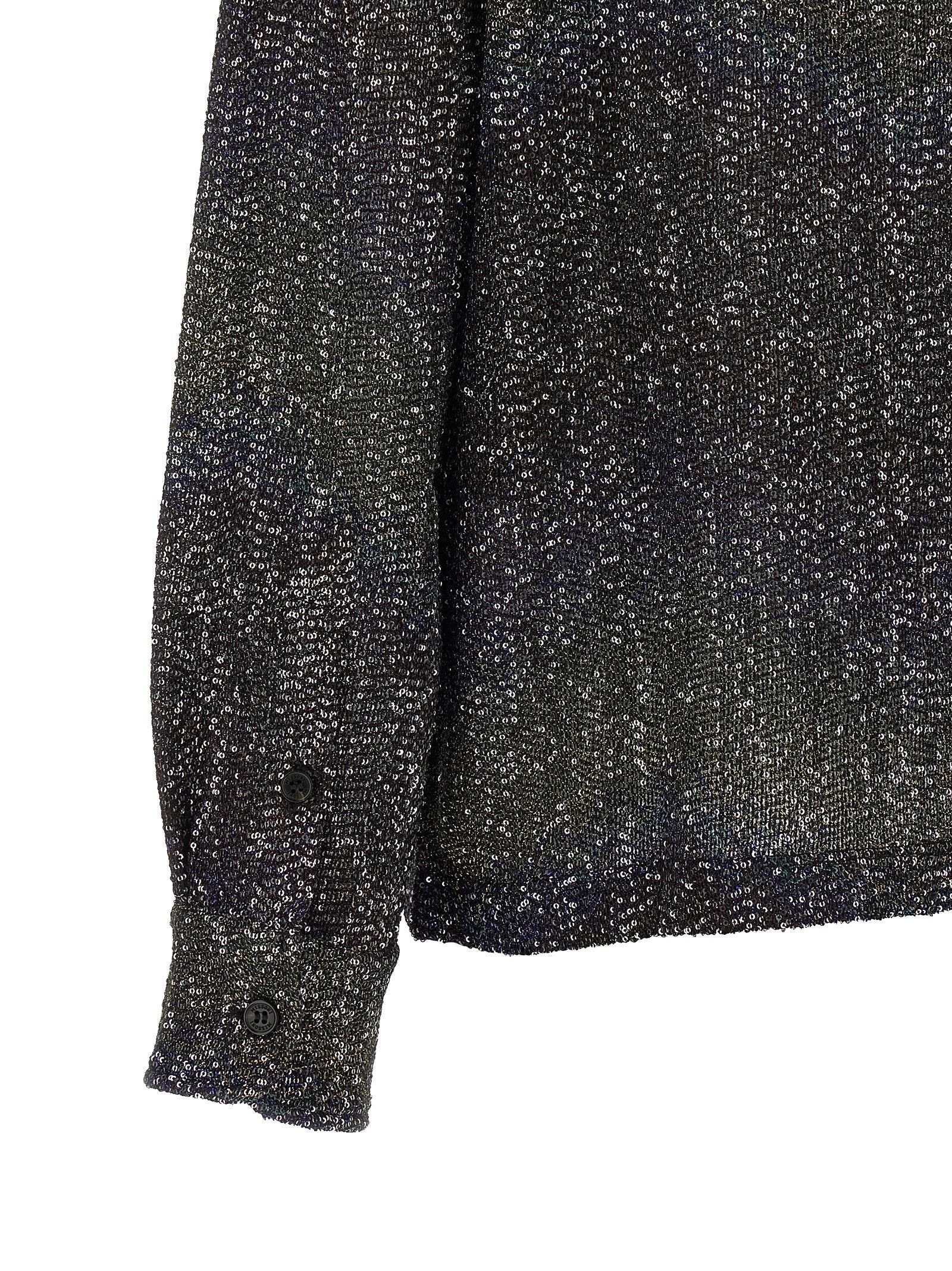 Missoni Mehrfarbige Strickjacke aus Polyamid
