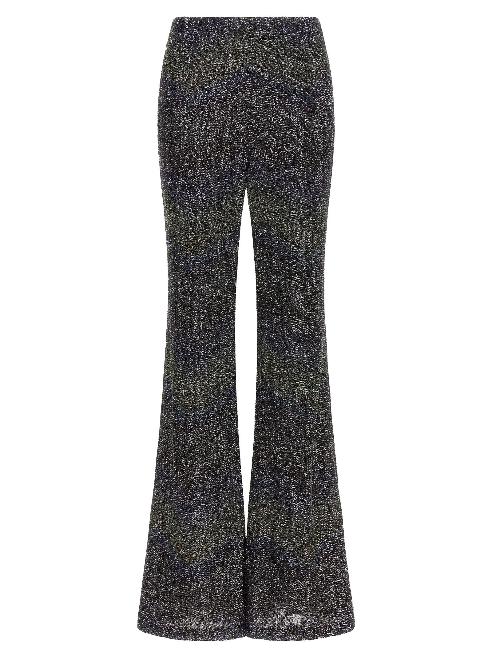 Missoni Mehrfarbige Polyamid-Schlaghosen