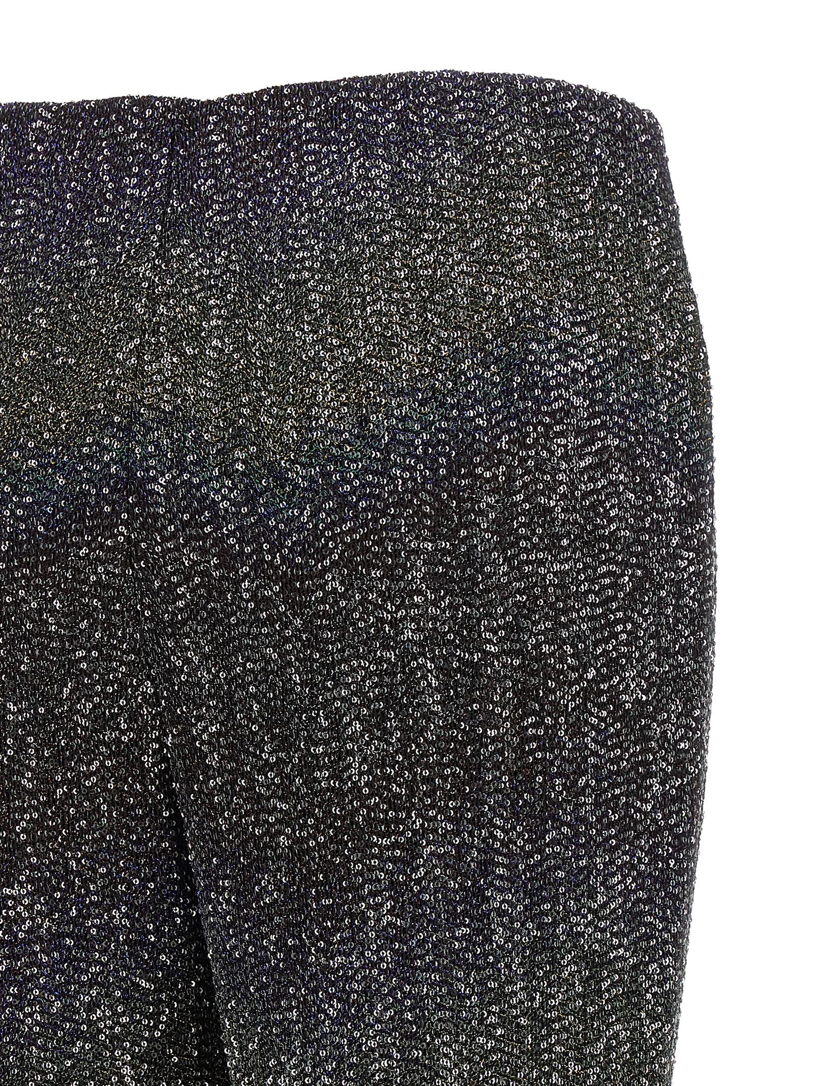 Missoni Mehrfarbige Polyamid-Schlaghosen