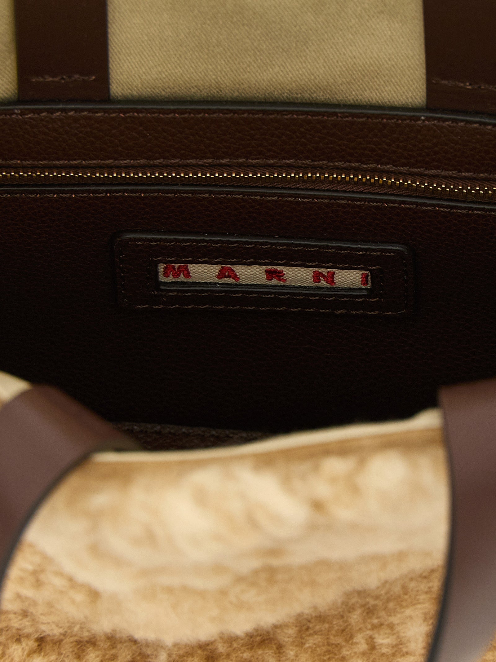 Marni Multicolor Lammleder Handtasche