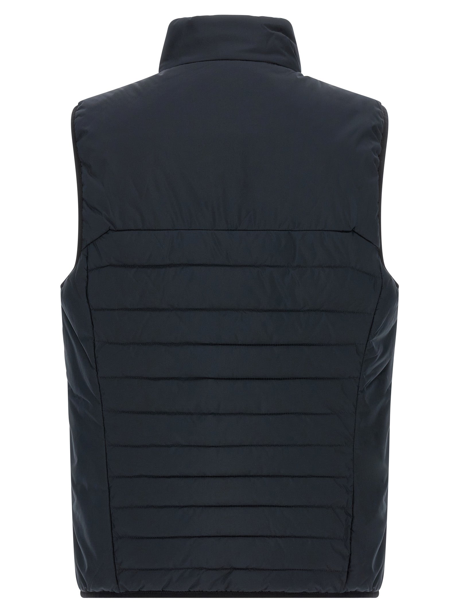 Hugo Boss Ärmellose blaue Jacke aus Polyester
