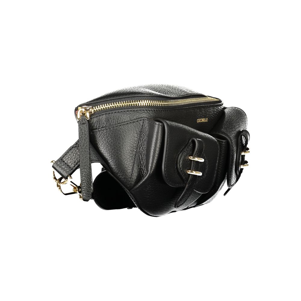 Coccinelle Schwarze Lederhandtasche