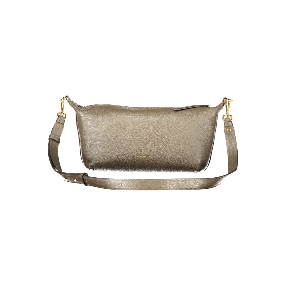 Coccinelle Braune Lederhandtasche