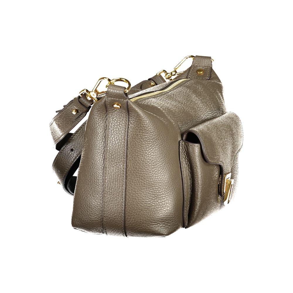Coccinelle Braune Lederhandtasche