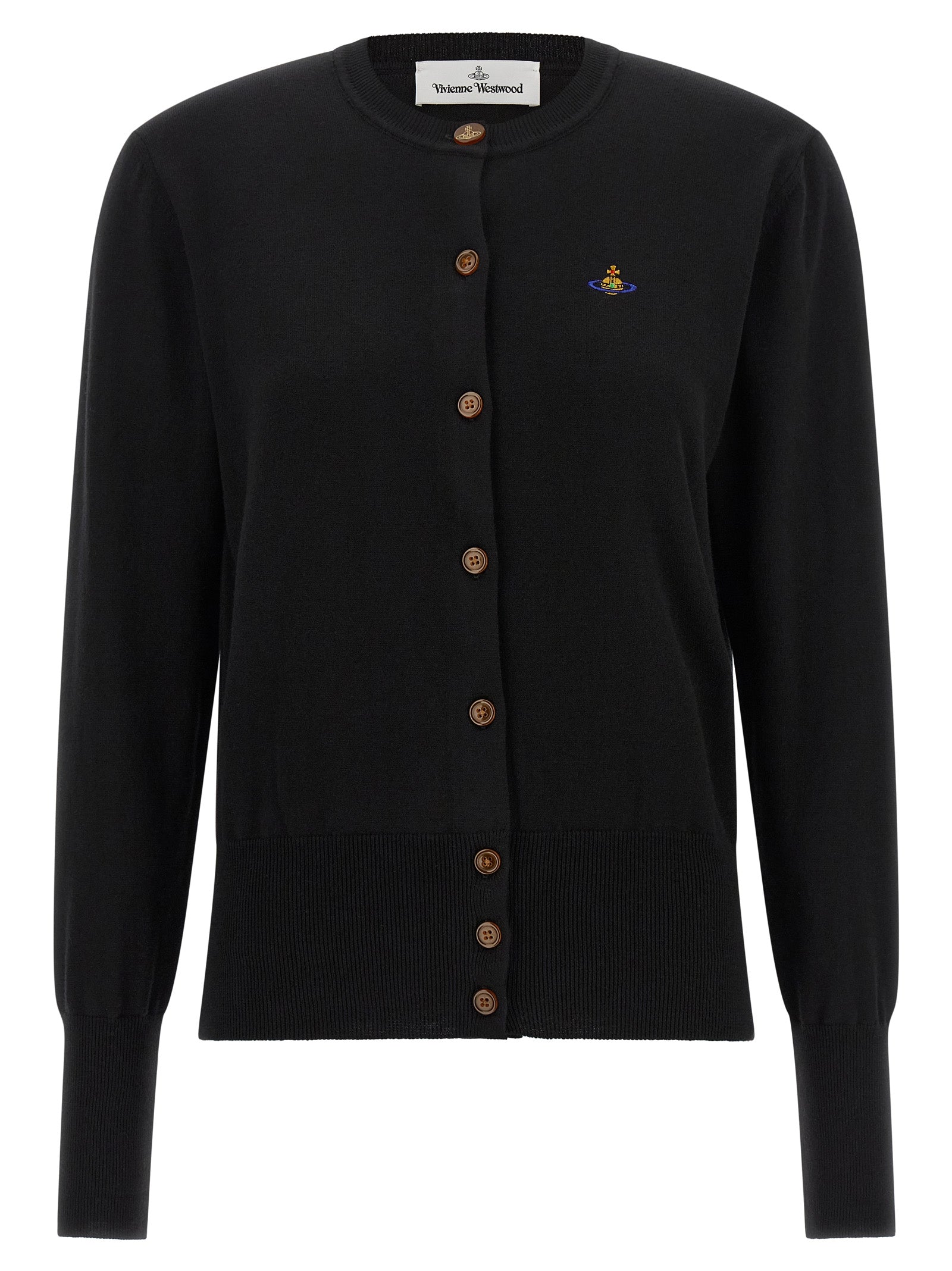 Vivienne Westwood Schwarzer Baumwollcardigan