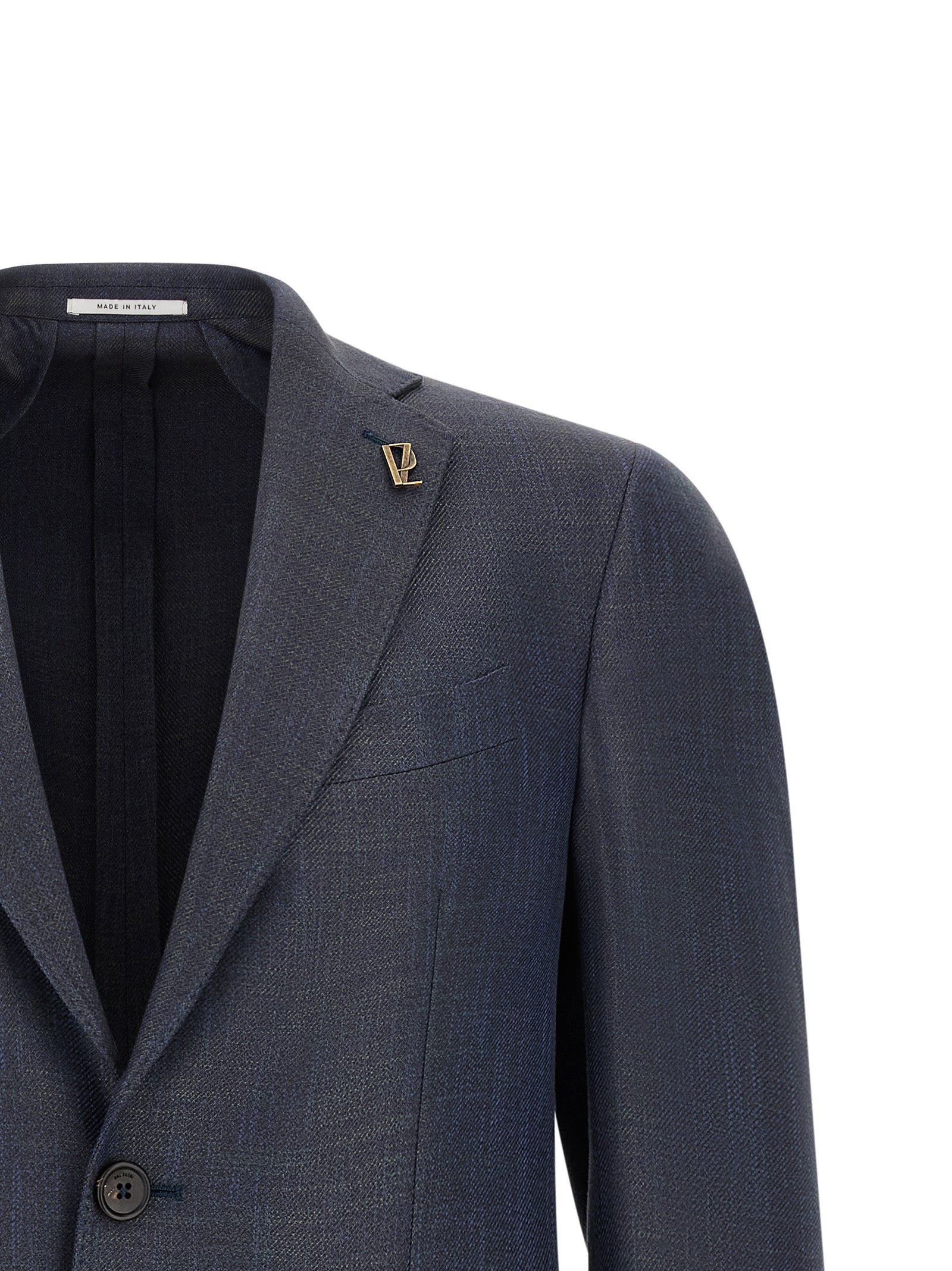 Pal Zileri Blauer Viskose-Blazer