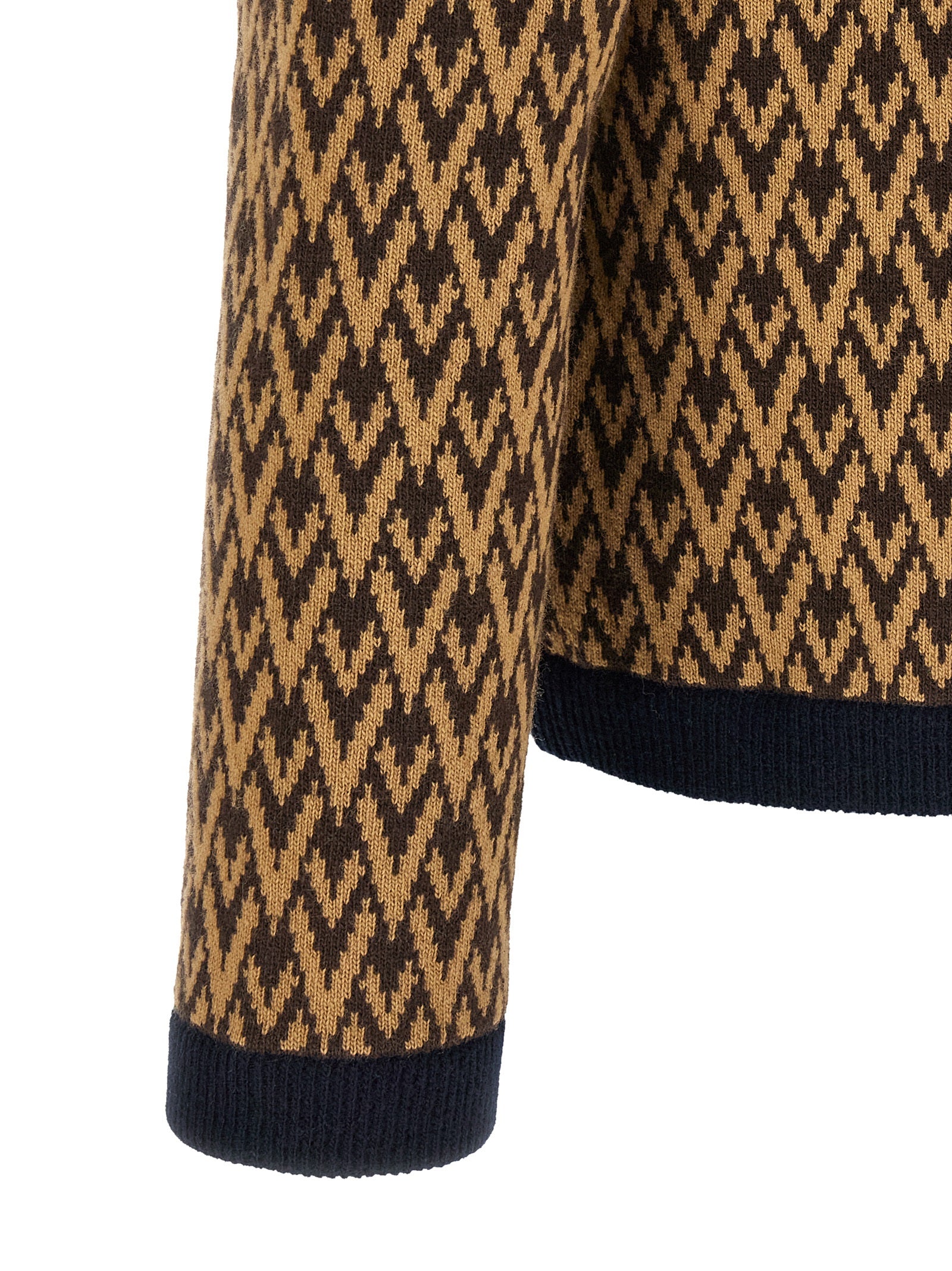 Valentino Garavani Mehrfarbige Kaschmir-Strickjacke