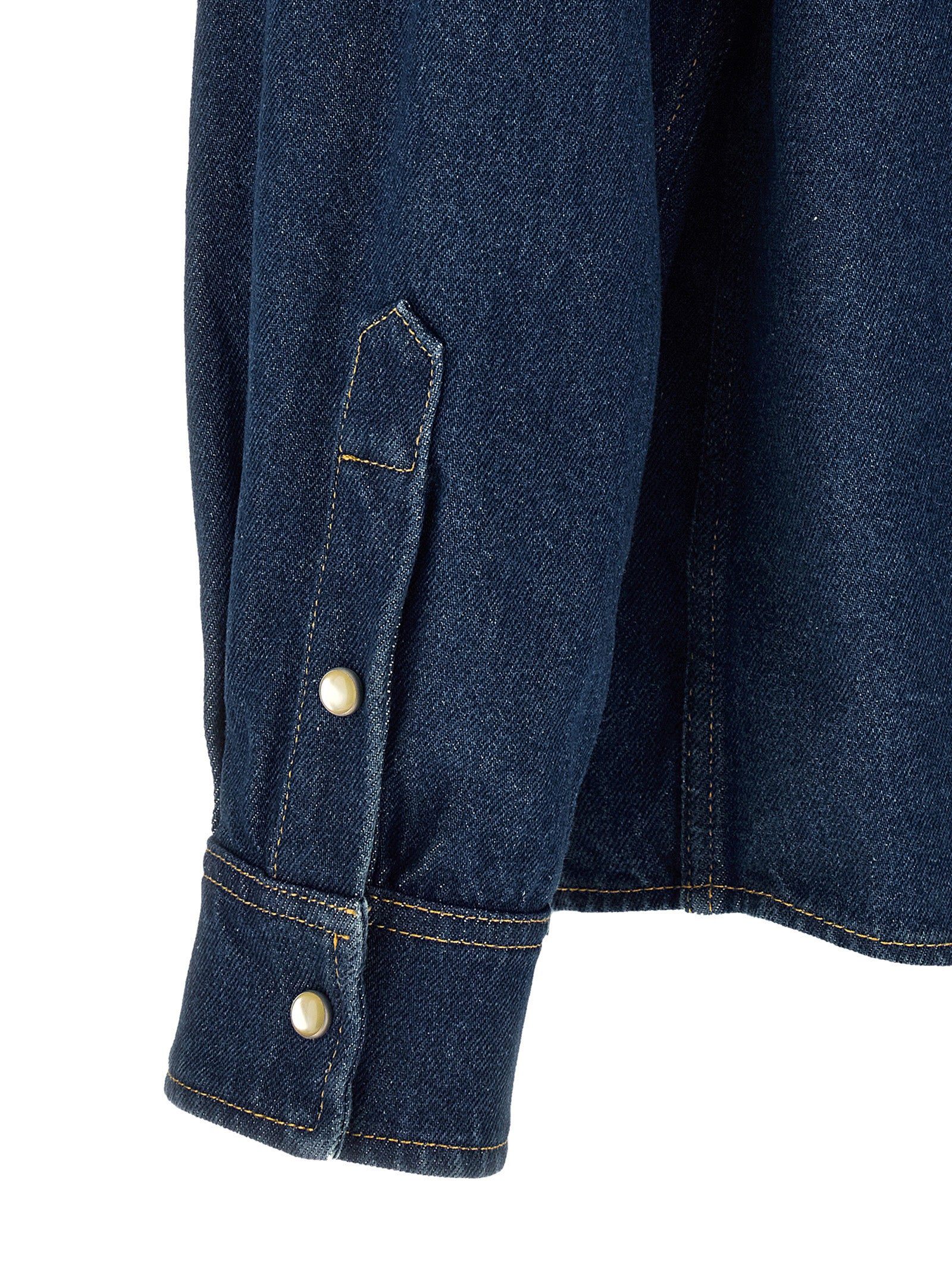 Valentino Garavani Blaue Baumwollbluse