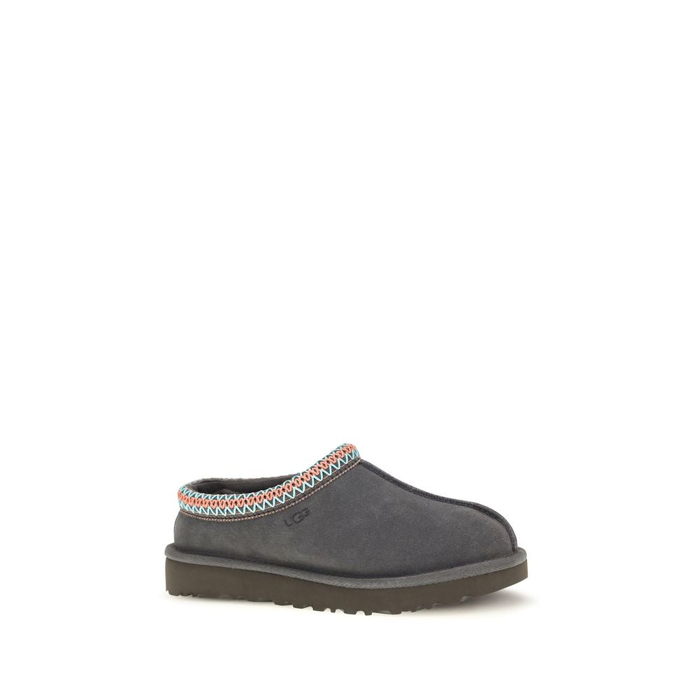 UGG Graue Leder-Mules