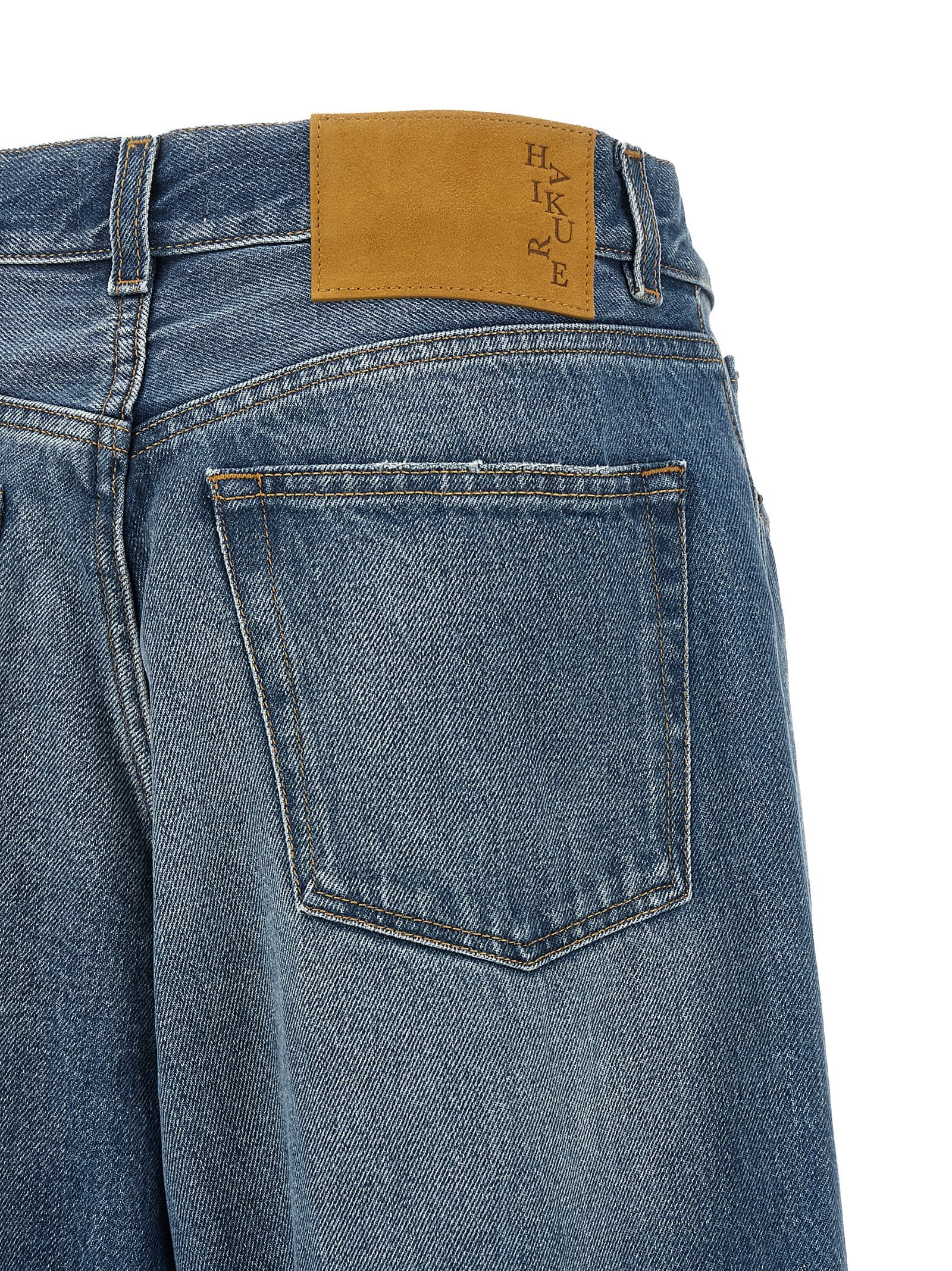 Haikure Blaue Baumwolljeans Denim
