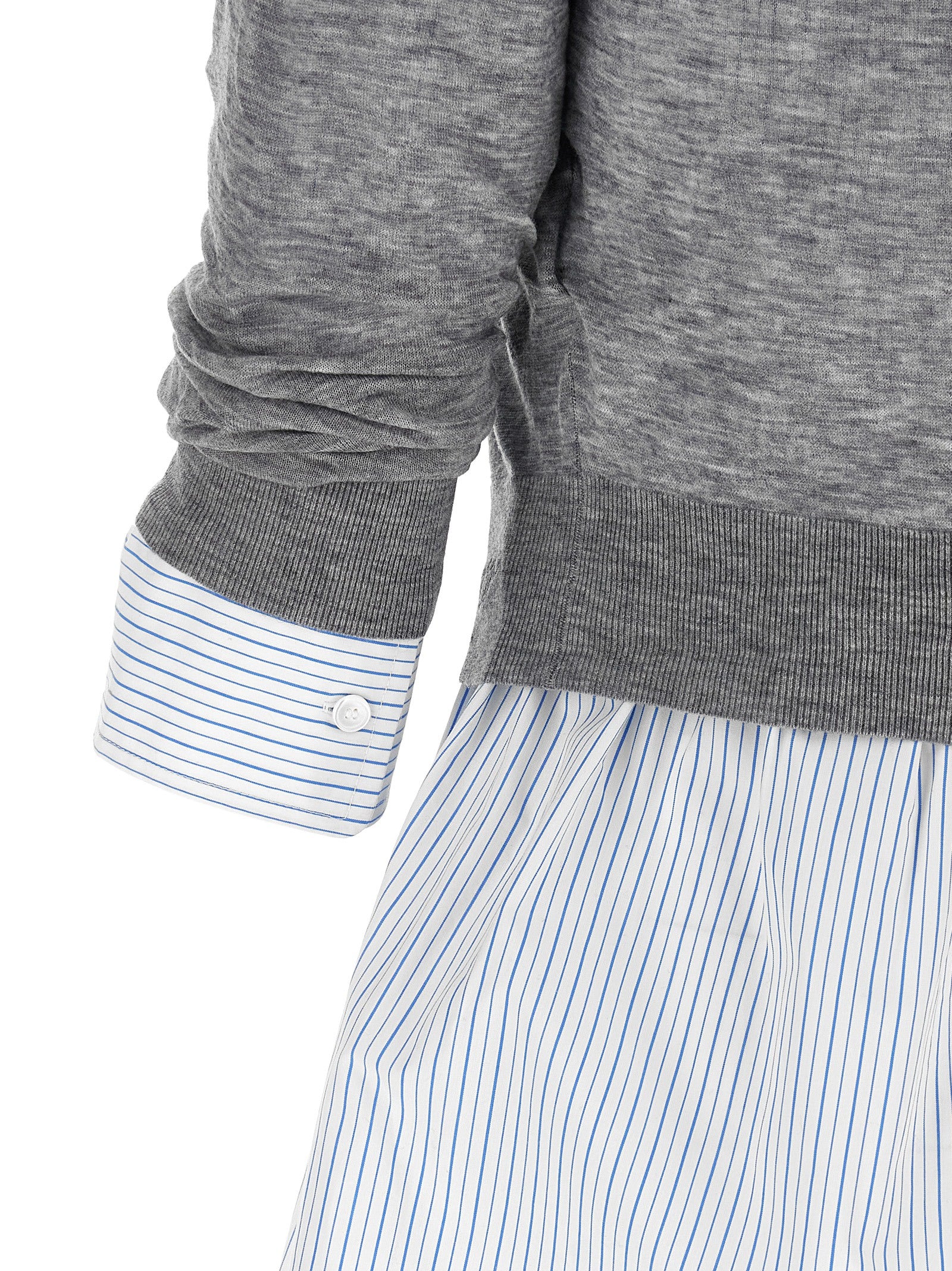 Alexander Wang Graue Wollbluse