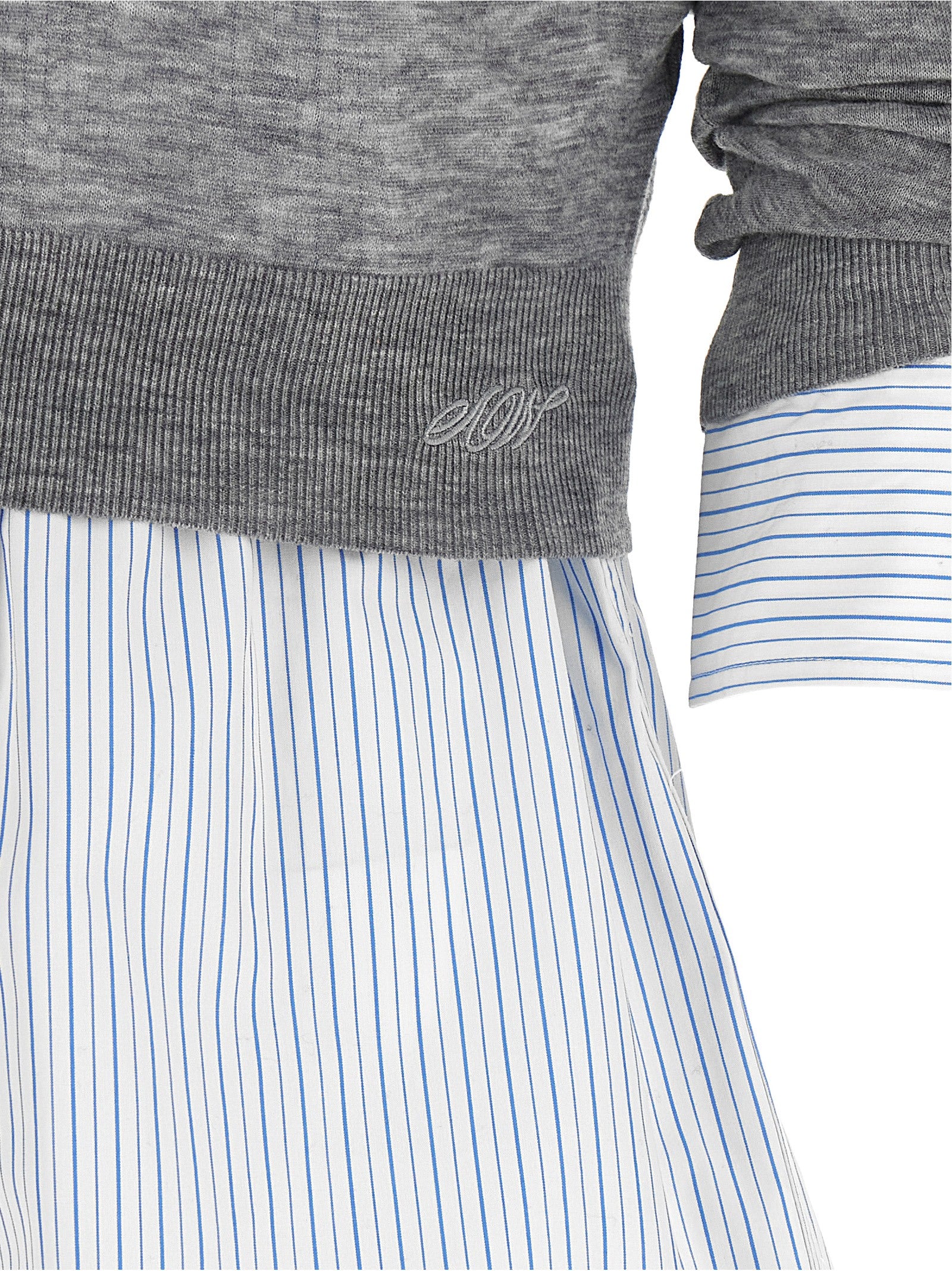 Alexander Wang Graue Wollbluse