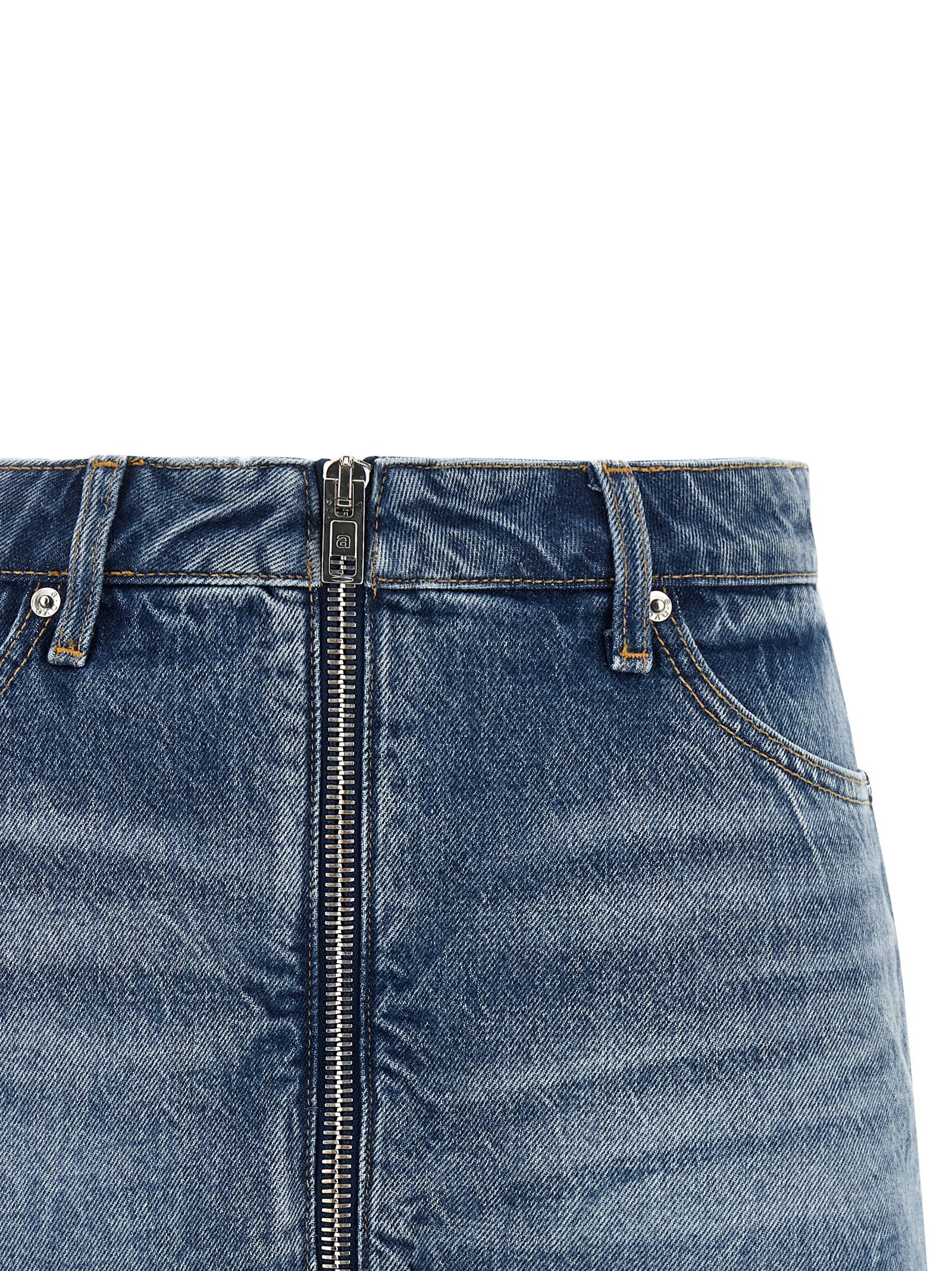 Alexander Wang Blaue Baumwoll-Bermudashorts