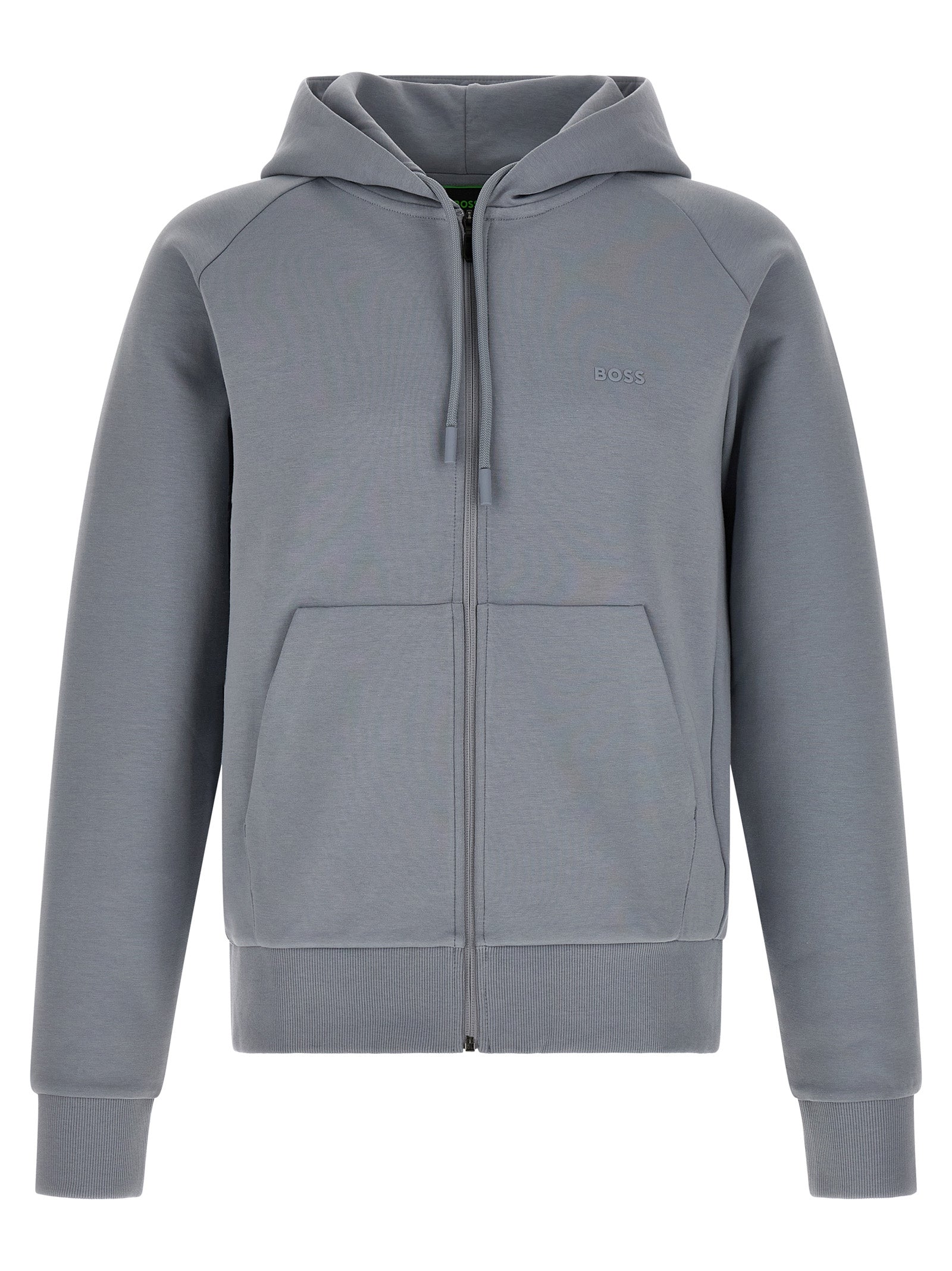Hugo Boss Grauer Baumwollpullover