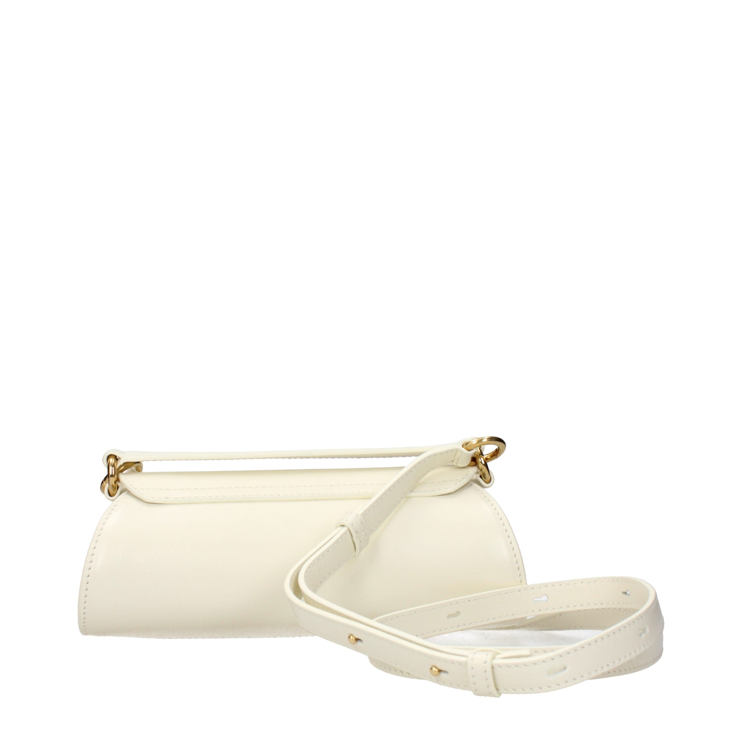 Jil Sander Beige Leder Handtasche