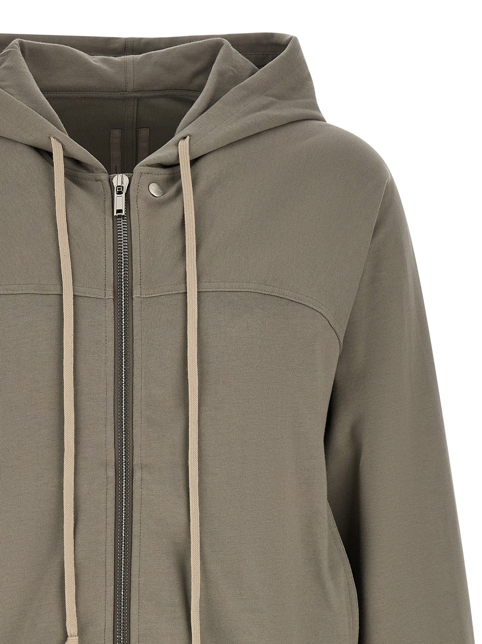 Rick Owens Grauer Baumwollpullover
