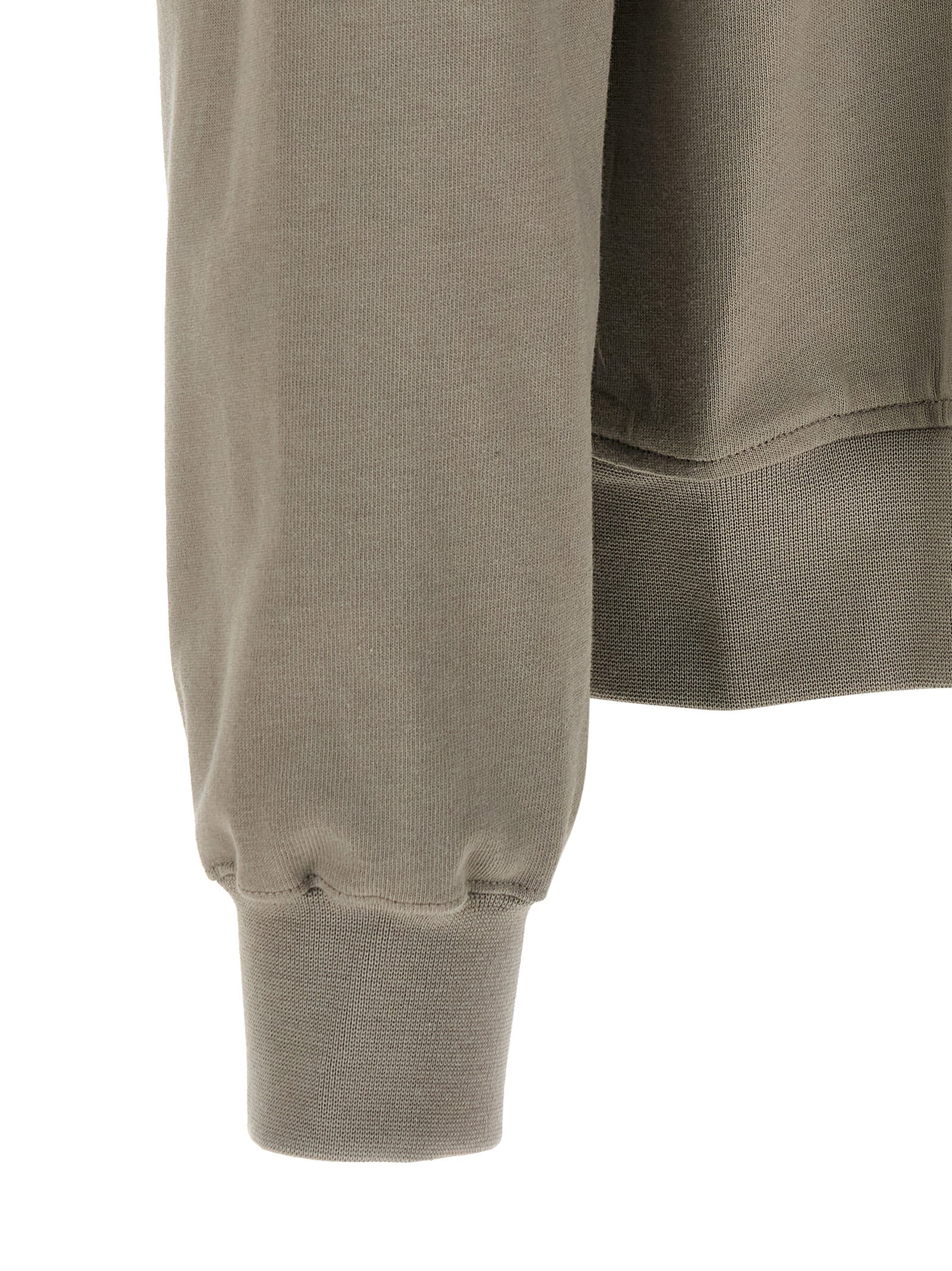 Rick Owens Grauer Baumwollpullover