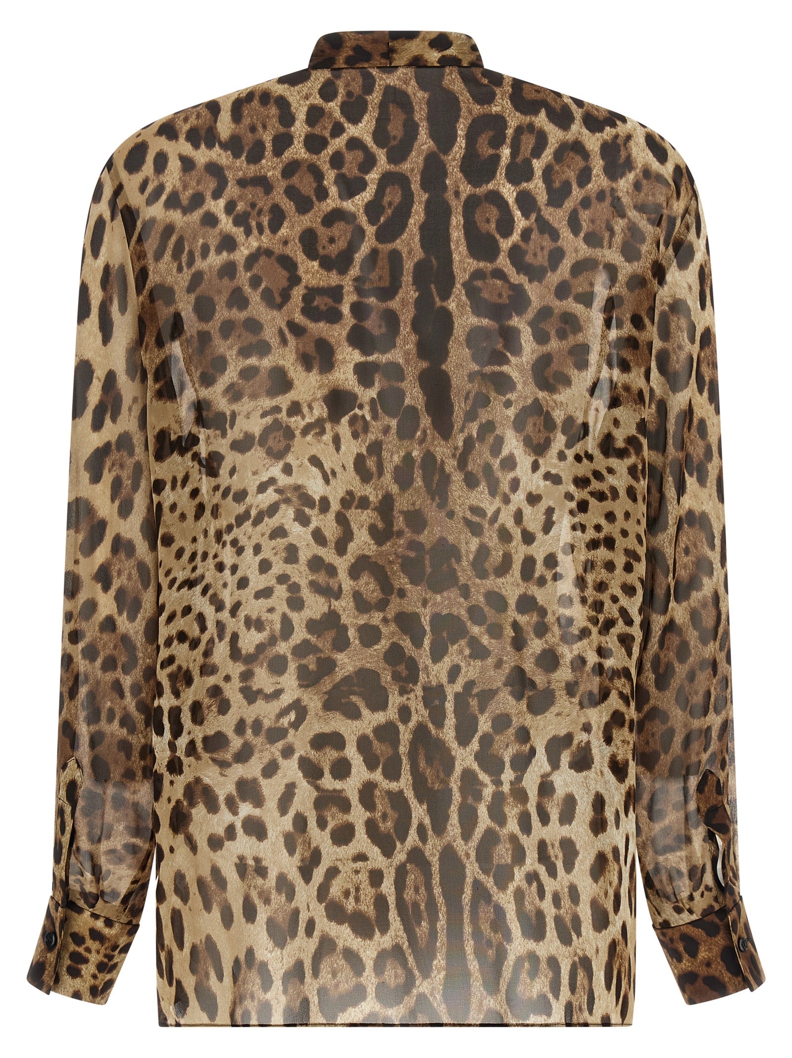 Dolce & Gabbana Braune Seidenbluse