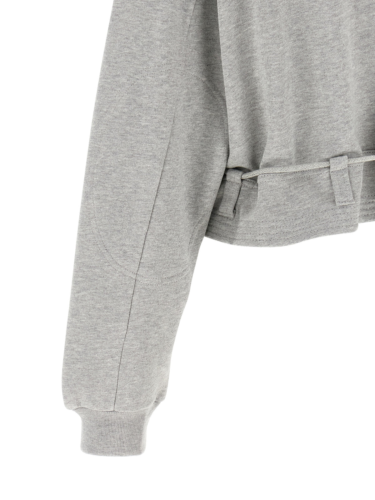Dries Van Noten Grauer Baumwollpullover