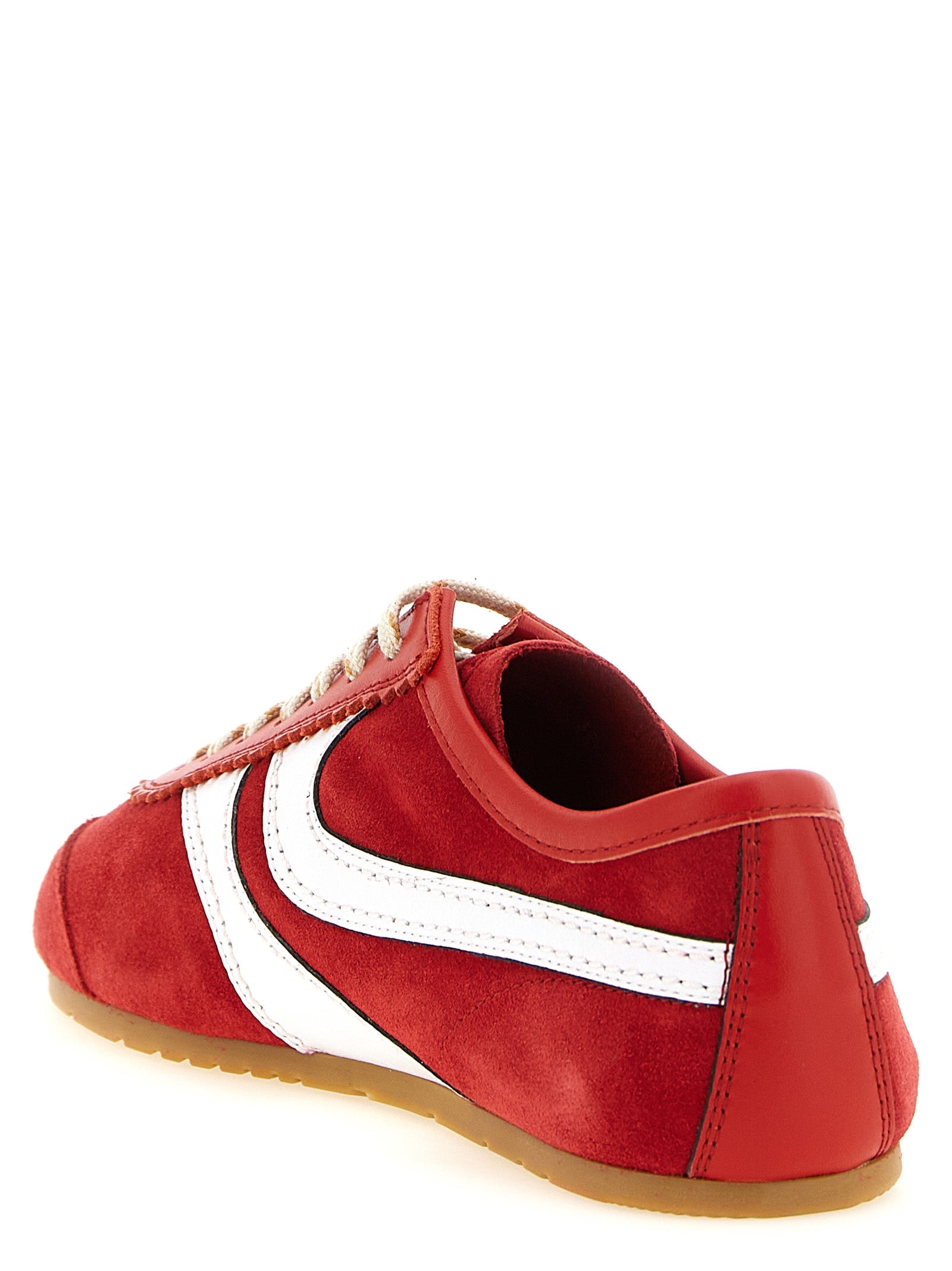 Dries Van Noten Bunte Sneaker aus Kalbsleder