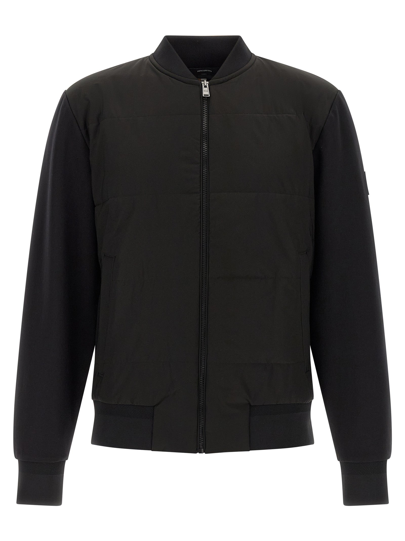 Hugo Boss Schwarzer Baumwoll-Sweatshirt