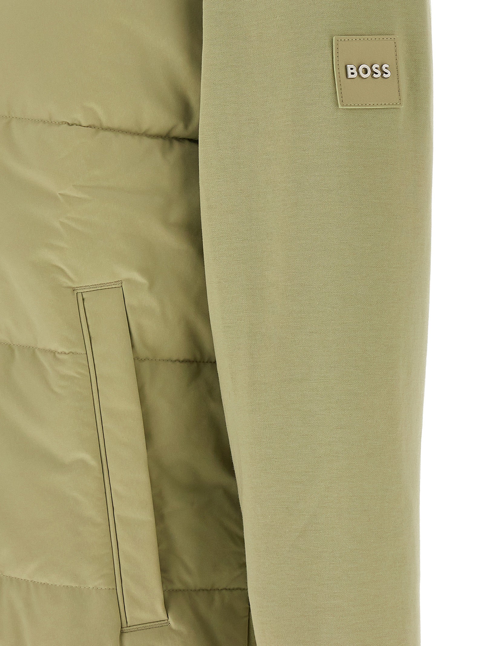 Hugo Boss Zweifarbiger Baumwollpullover