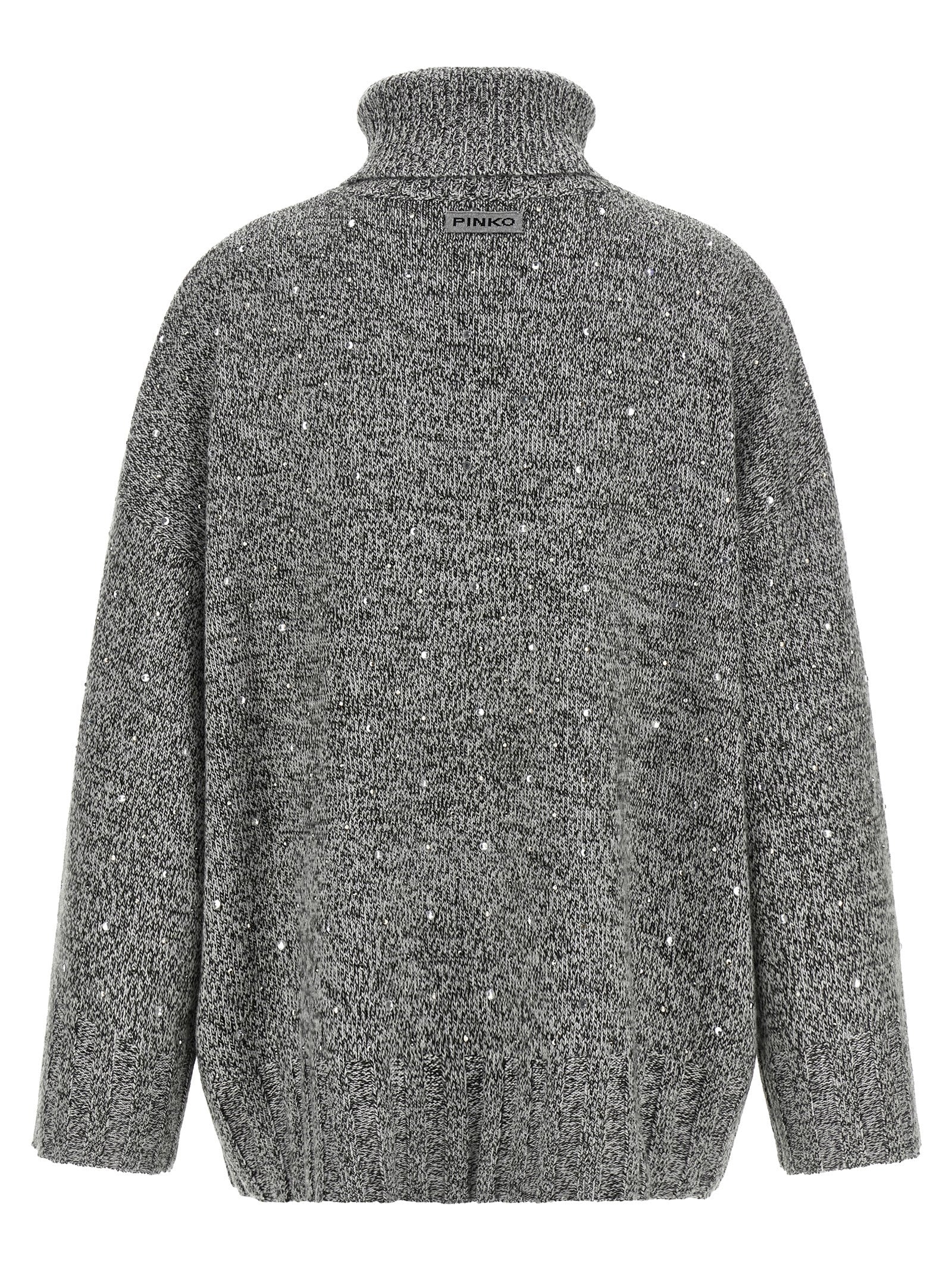PINKO Grauer Cardigan aus Polyester