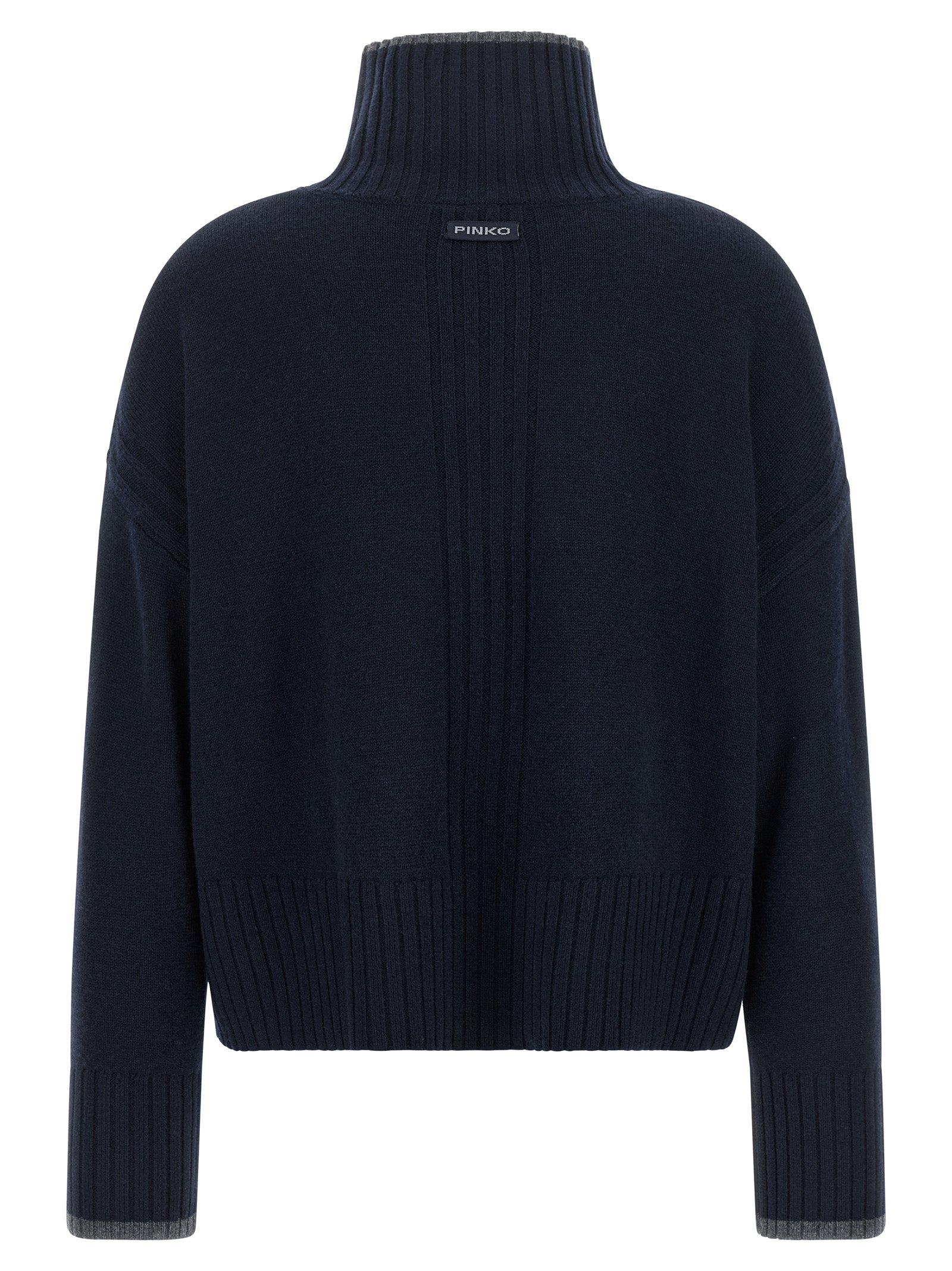 PINKO Blauer Wollcardigan