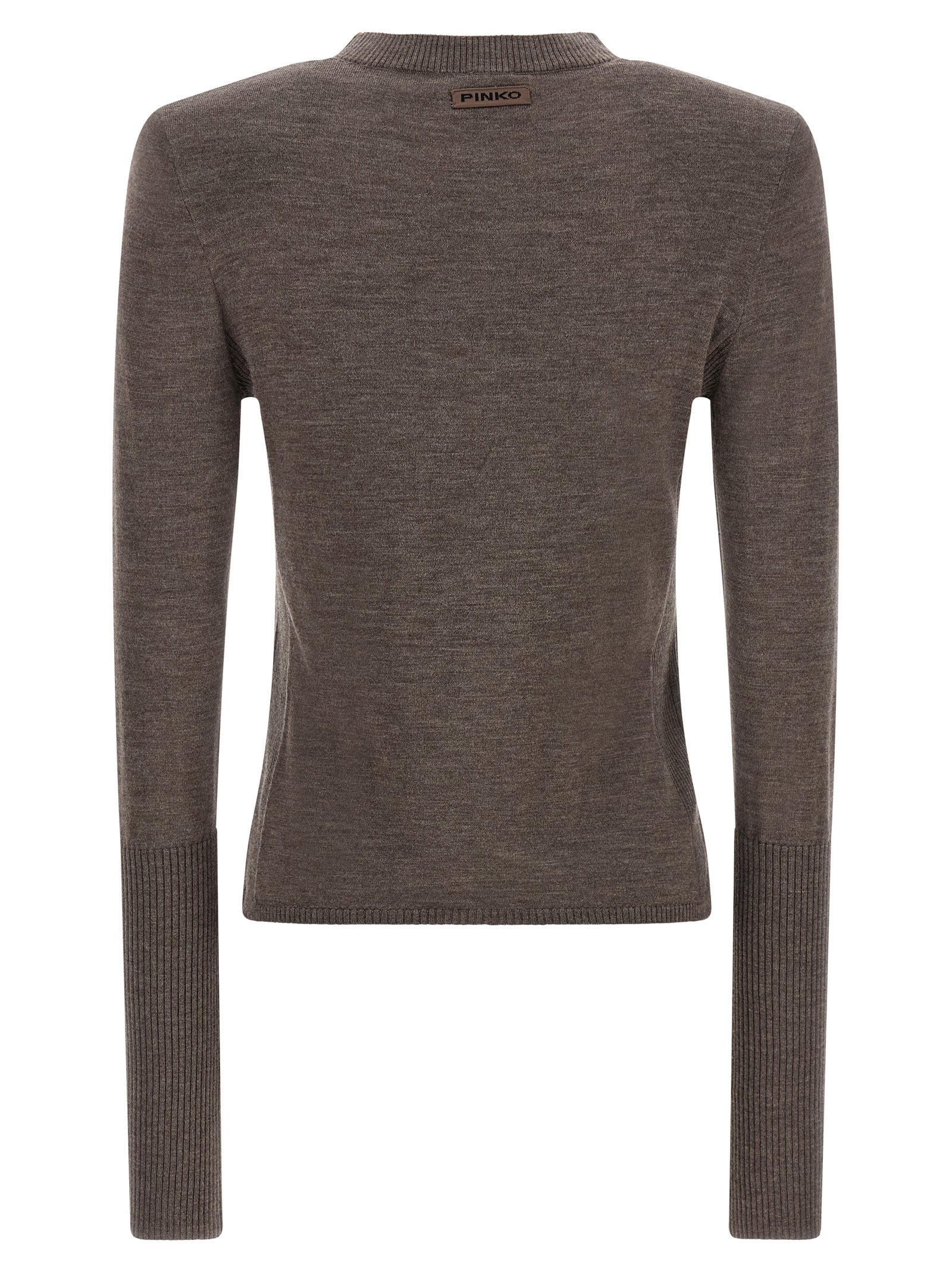 PINKO Brauner Wollcardigan