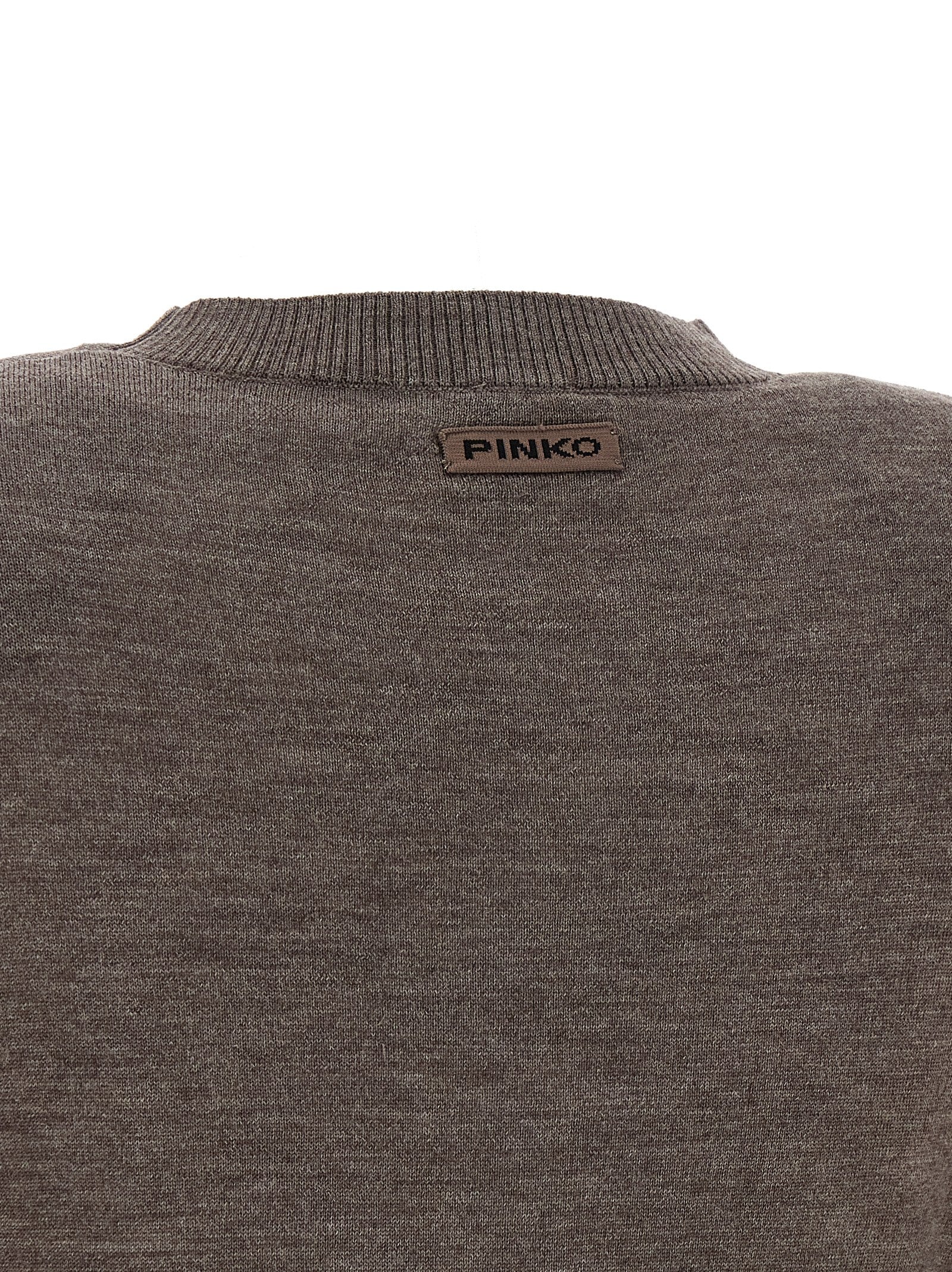 PINKO Brauner Wollcardigan