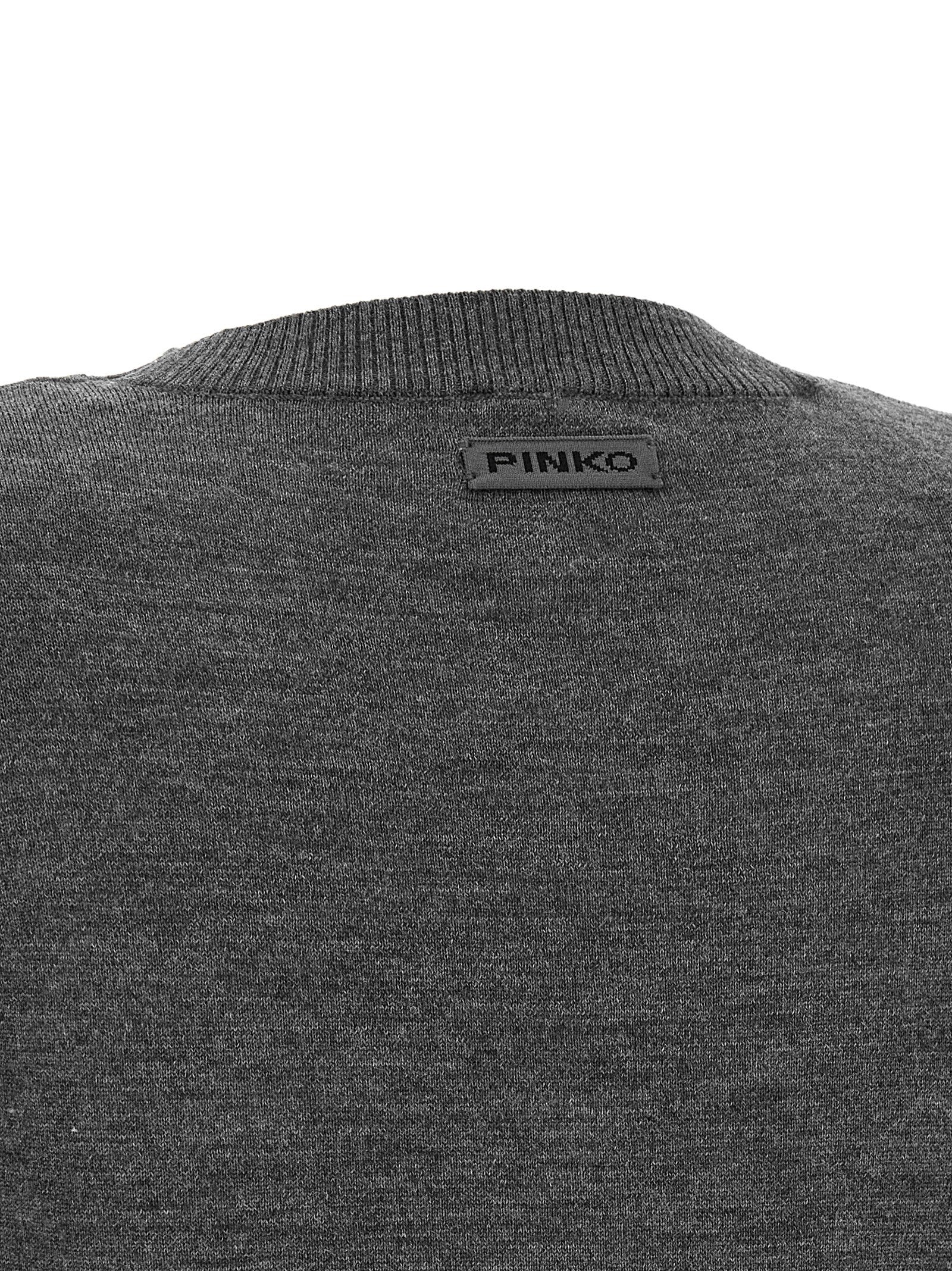 PINKO Grauer Wollcardigan